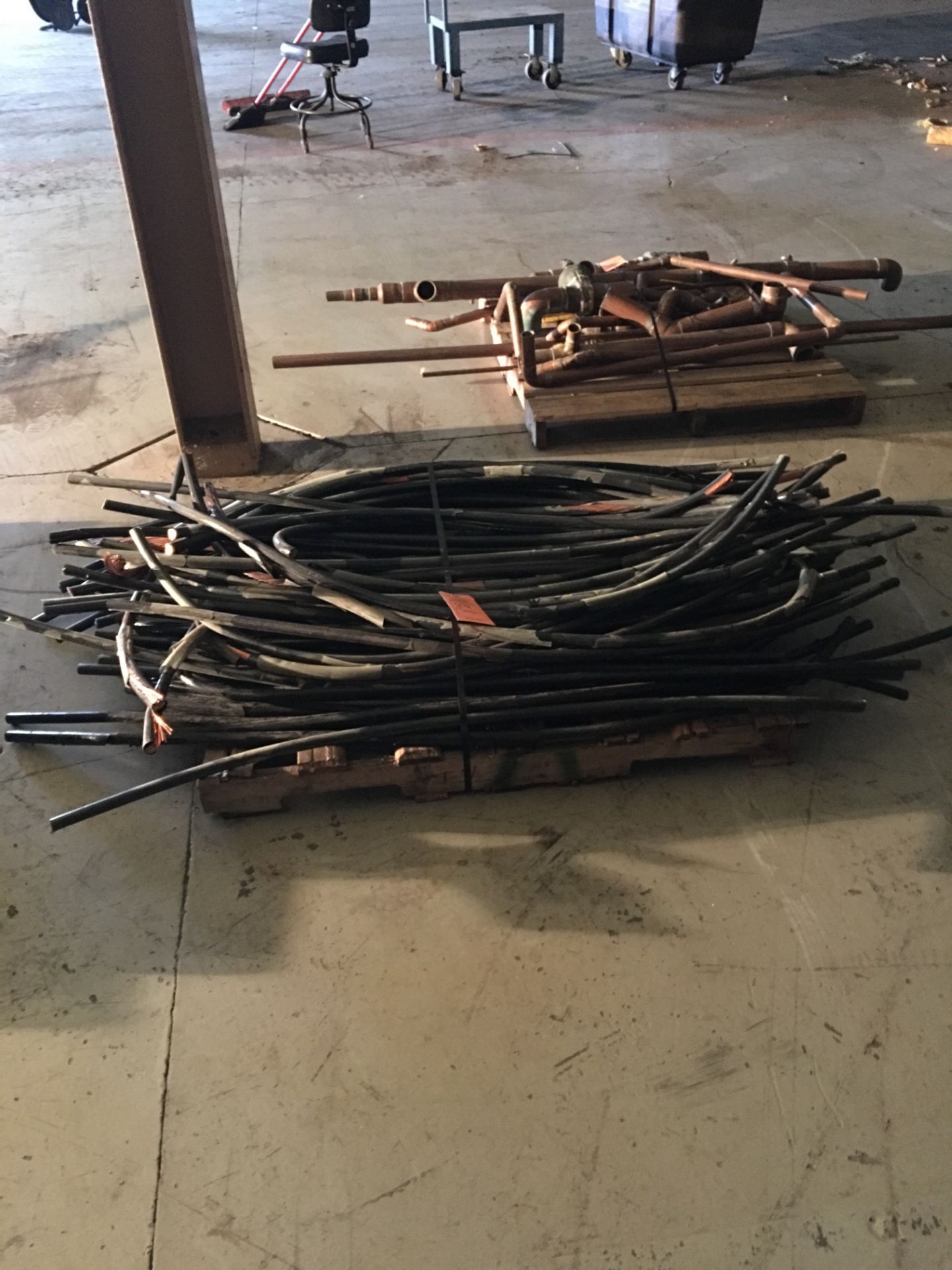 500 MCM COPPER CABLE (APPROX 699 LBS)(LOCATED AT: 709 WEST WALL STREET, MORRISON IL 61270)