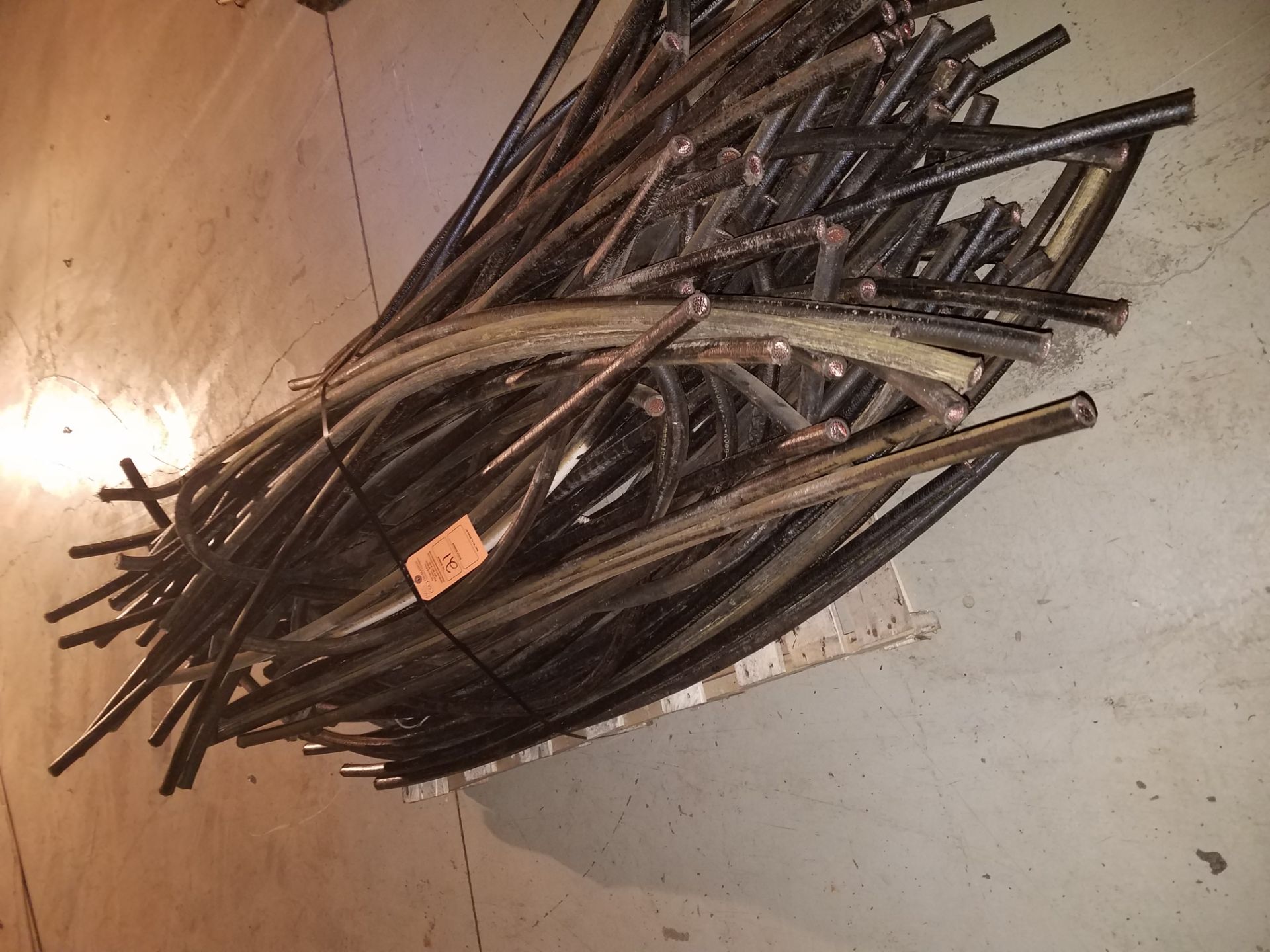 PALLET OF COPPER CABLE-500 MCM (APPROX. 1430 LBS) (LOCATED AT: 709 WEST WALL STREET, MORRISON IL