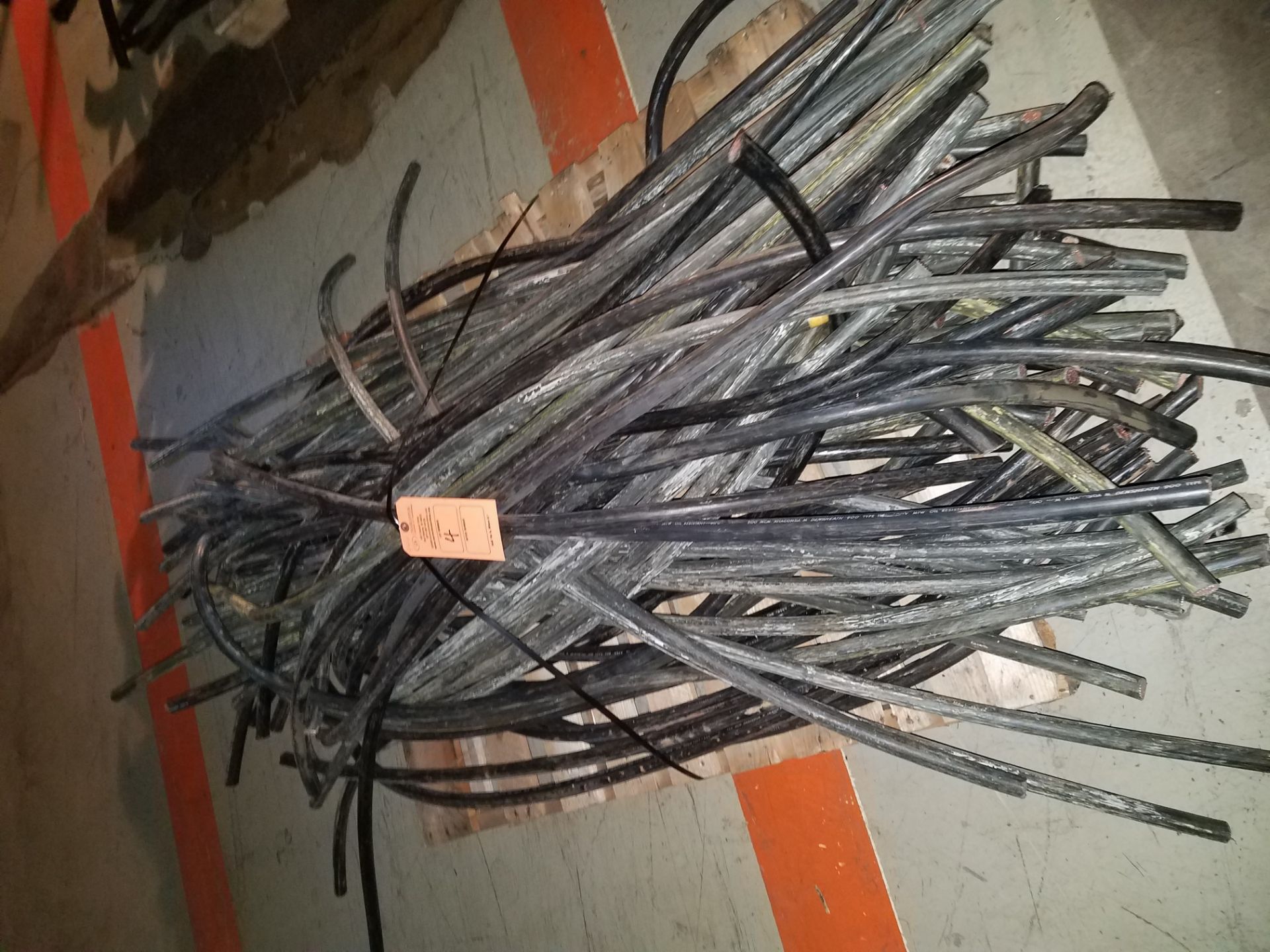 PALLET OF COPPER CABLE-500 MCM (APPROX. 911 LBS) (LOCATED AT: 709 WEST WALL STREET, MORRISON IL