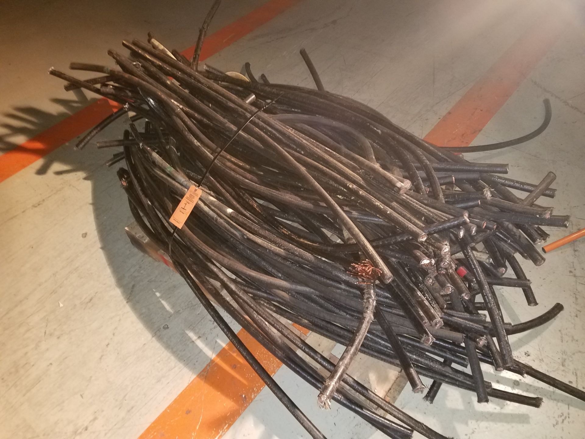 PALLET OF COPPER CABLE-500 MCM (APPROX. 1022 LBS) (LOCATED AT: 709 WEST WALL STREET, MORRISON IL - Image 2 of 3