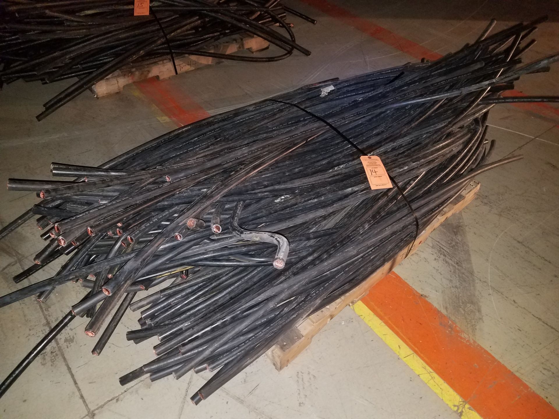 PALLET OF COPPER CABLE-500 MCM (APPROX. 1500 LBS) (LOCATED AT: 709 WEST WALL STREET, MORRISON IL