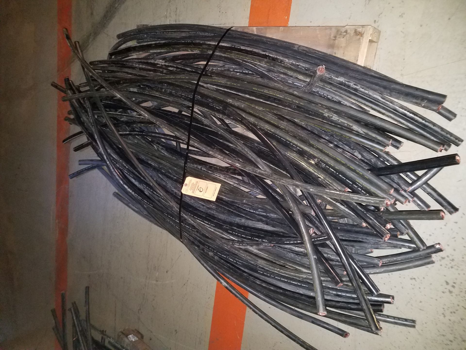 PALLET OF COPPER CABLE-500 MCM (APPROX. 915 LBS) (LOCATED AT: 709 WEST WALL STREET, MORRISON IL