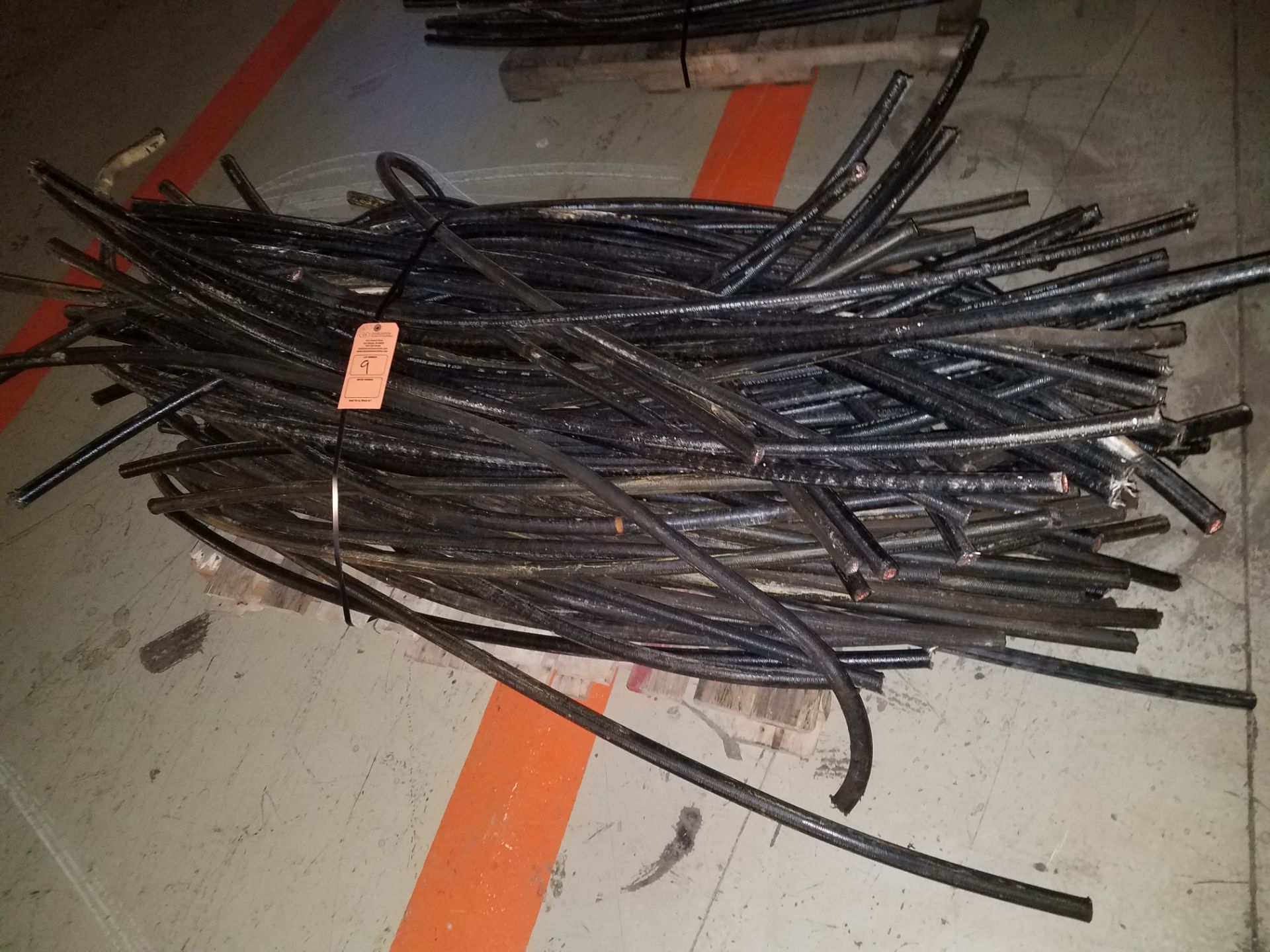 PALLET OF COPPER CABLE-500 MCM (APPROX. 1265 LBS) (LOCATED AT: 709 WEST WALL STREET, MORRISON IL