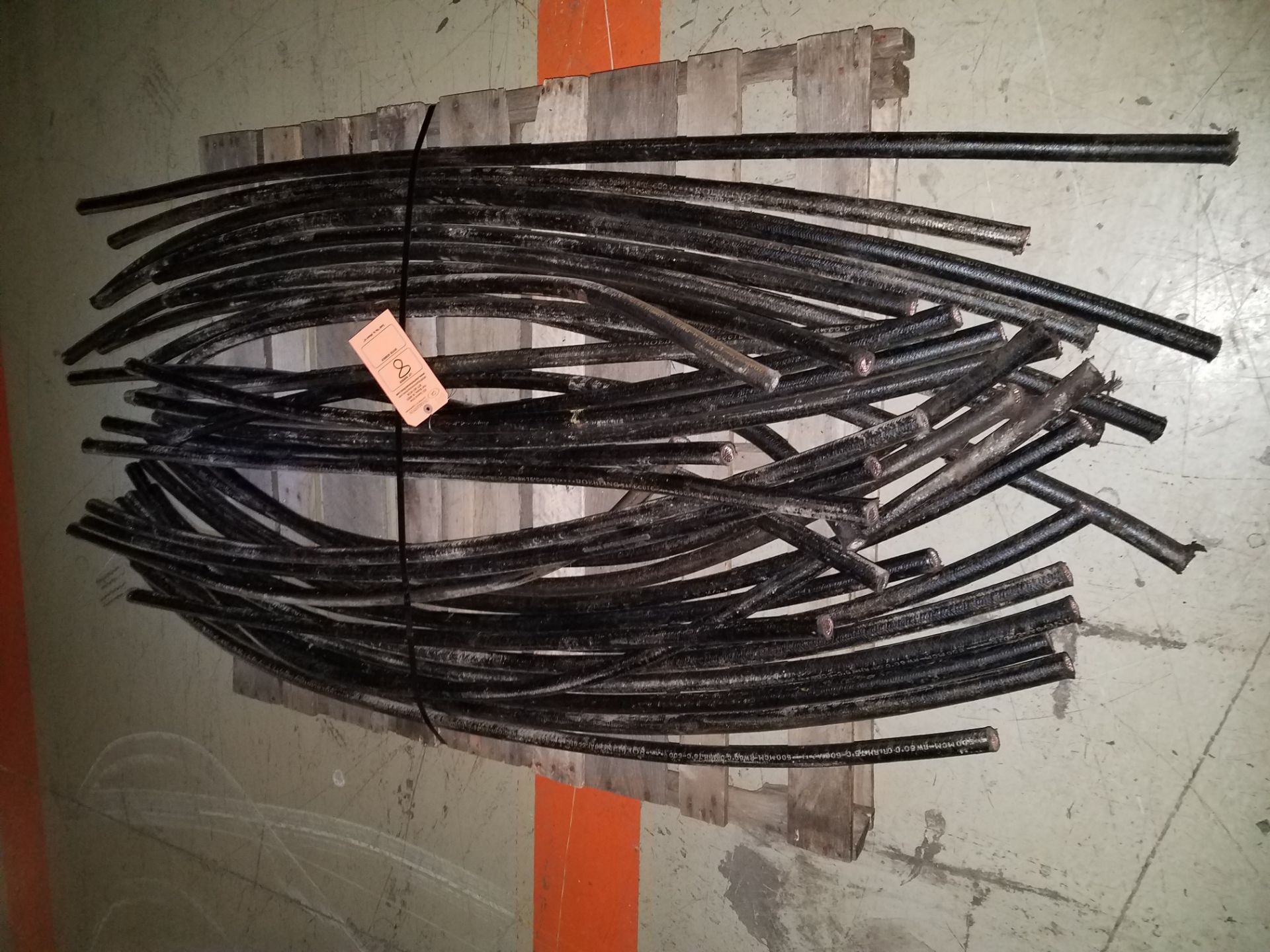 PALLET OF COPPER CABLE-500 MCM (APPROX. 323 LBS) (LOCATED AT: 709 WEST WALL STREET, MORRISON IL