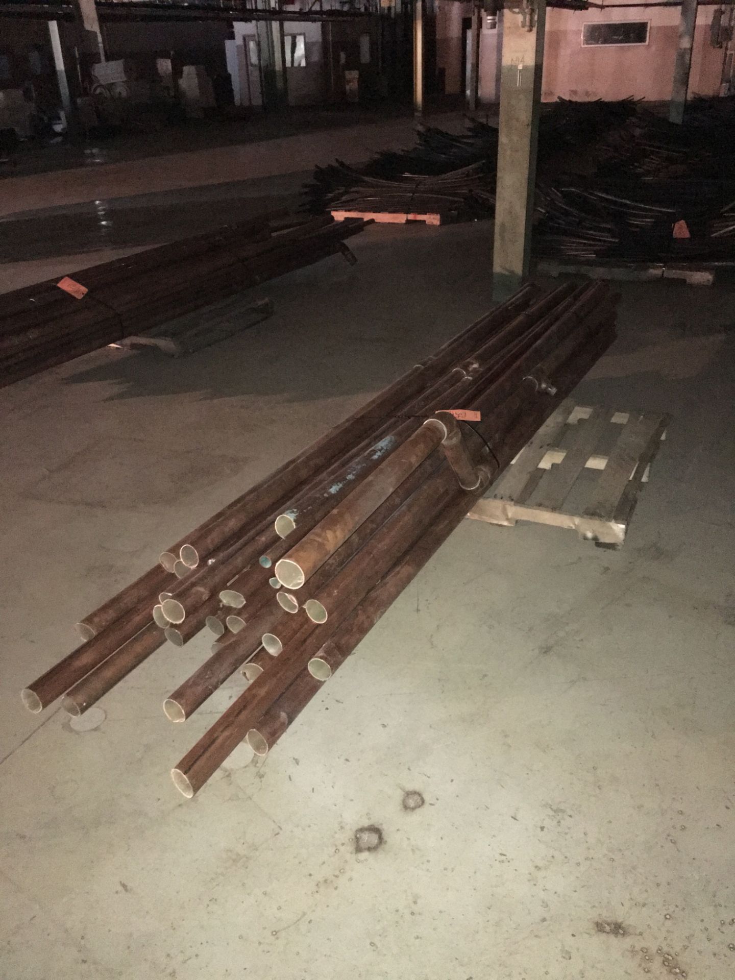 PALLET OF COPPER (APPROX. 921 LBS) (LOCATED AT: 709 WEST WALL STREET, MORRISON IL 61270)