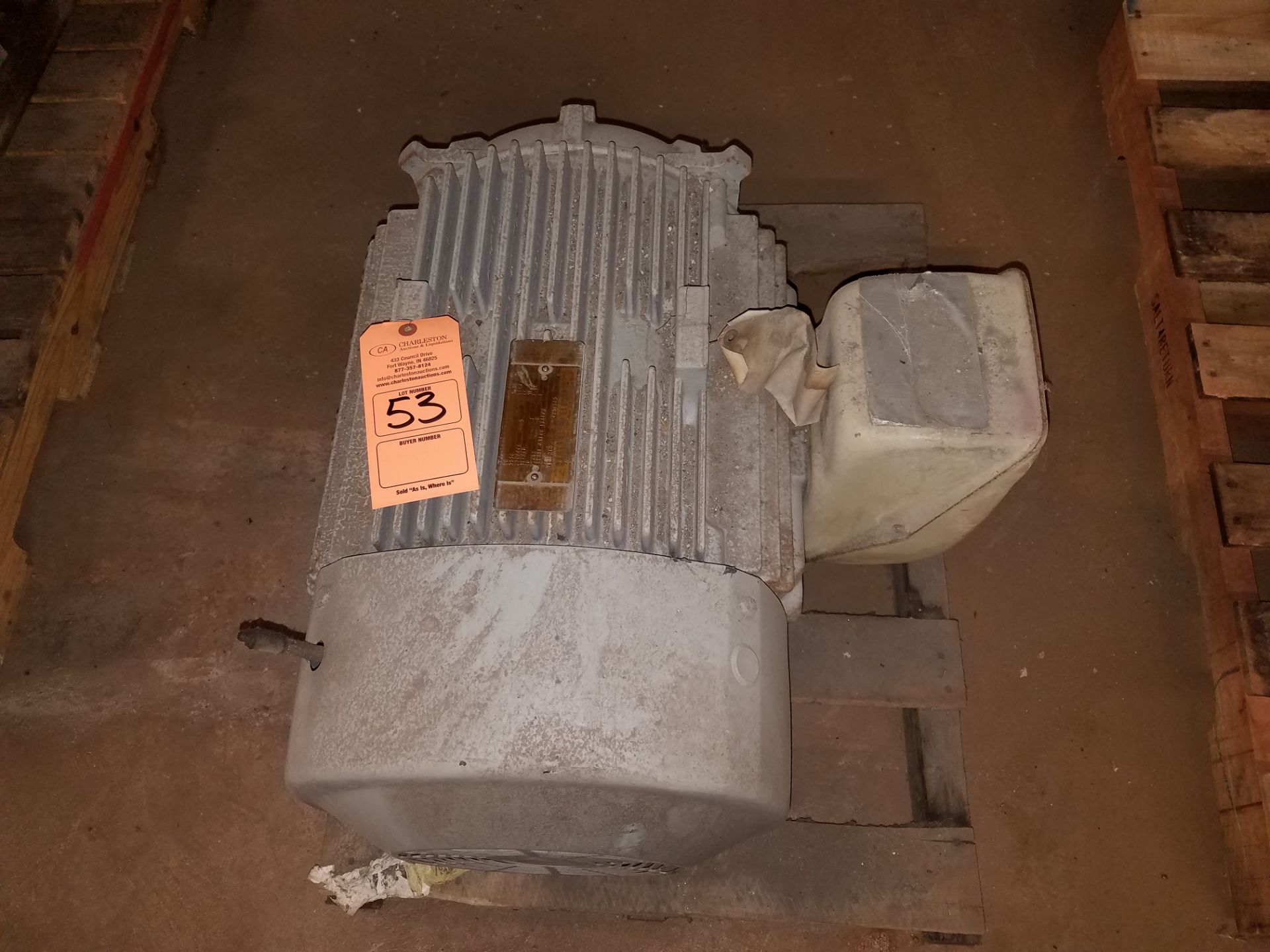 GE TRICLAD AC MOTOR 50 HP(LOCATED AT 2000 TAYLOR STREET, FORT WAYNE IN 46802)