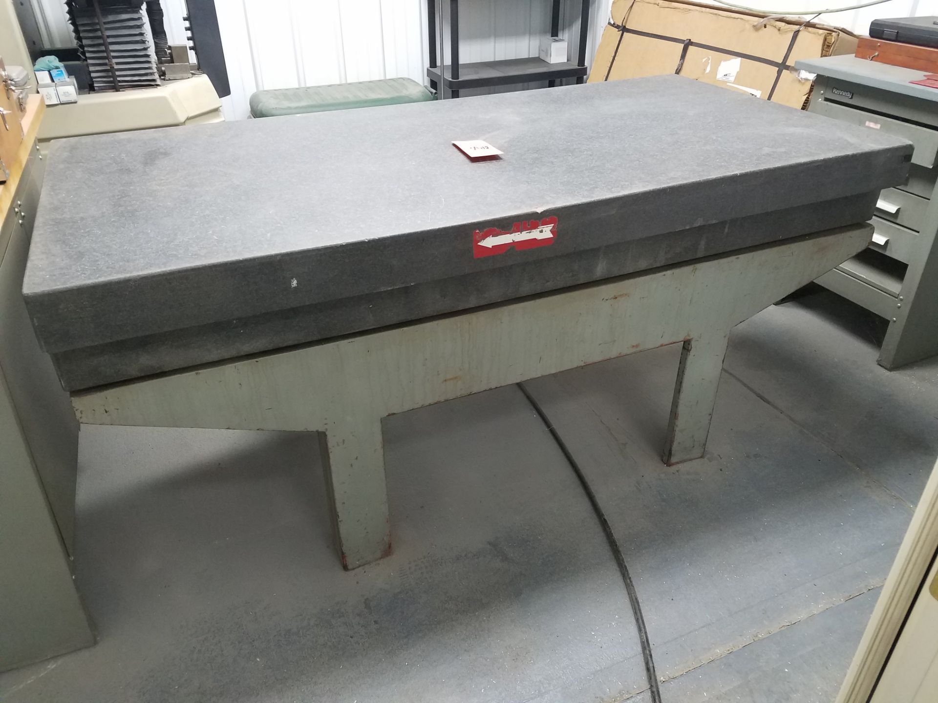 3' X 6' GRANITE SURFACE PLATE W/STAND (LOCATED AT: 2890 SOUTH MAIN ST., MIDDLETOWN OH 45044)