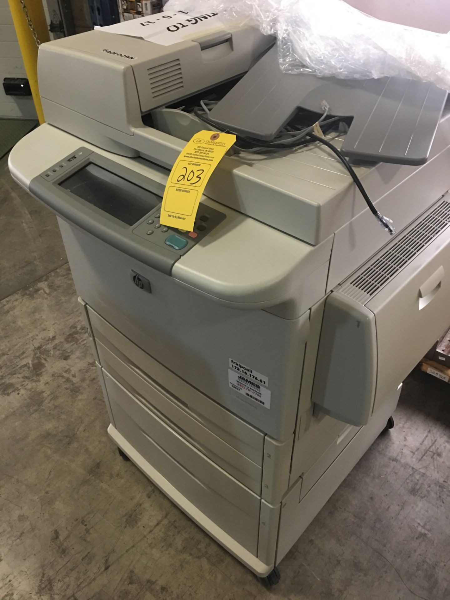 HP PRINTER MODEL-C8531A