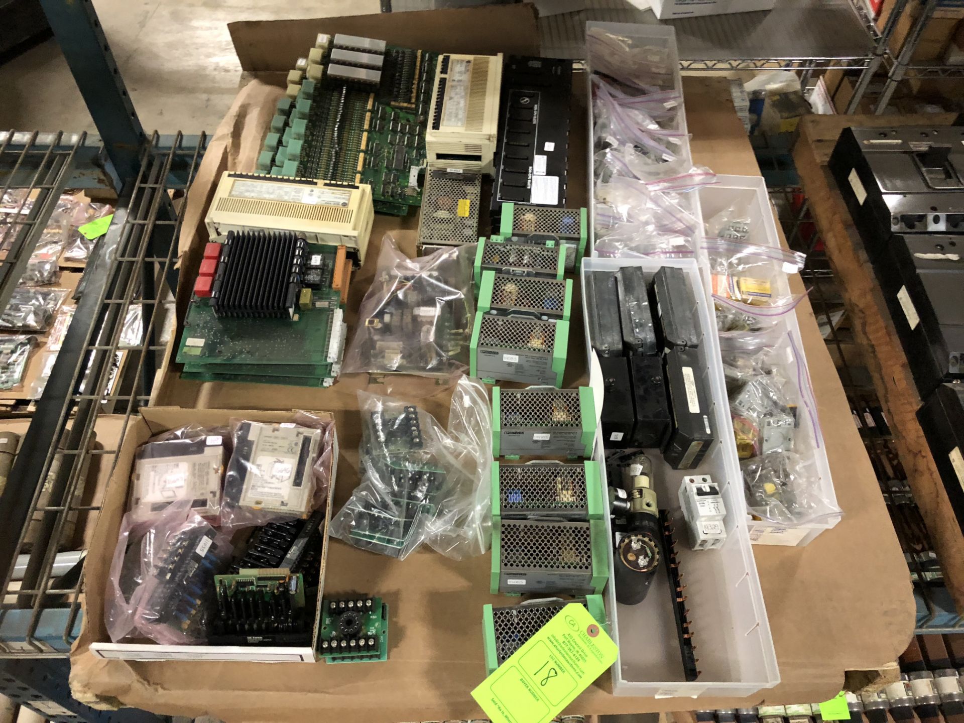 ASSORTED PHOENIX CONTACT; PROCESS CONTROL #5602769; ASSORTED GE FANUC OUTPUT CONTROL 8 CIRCUITS;