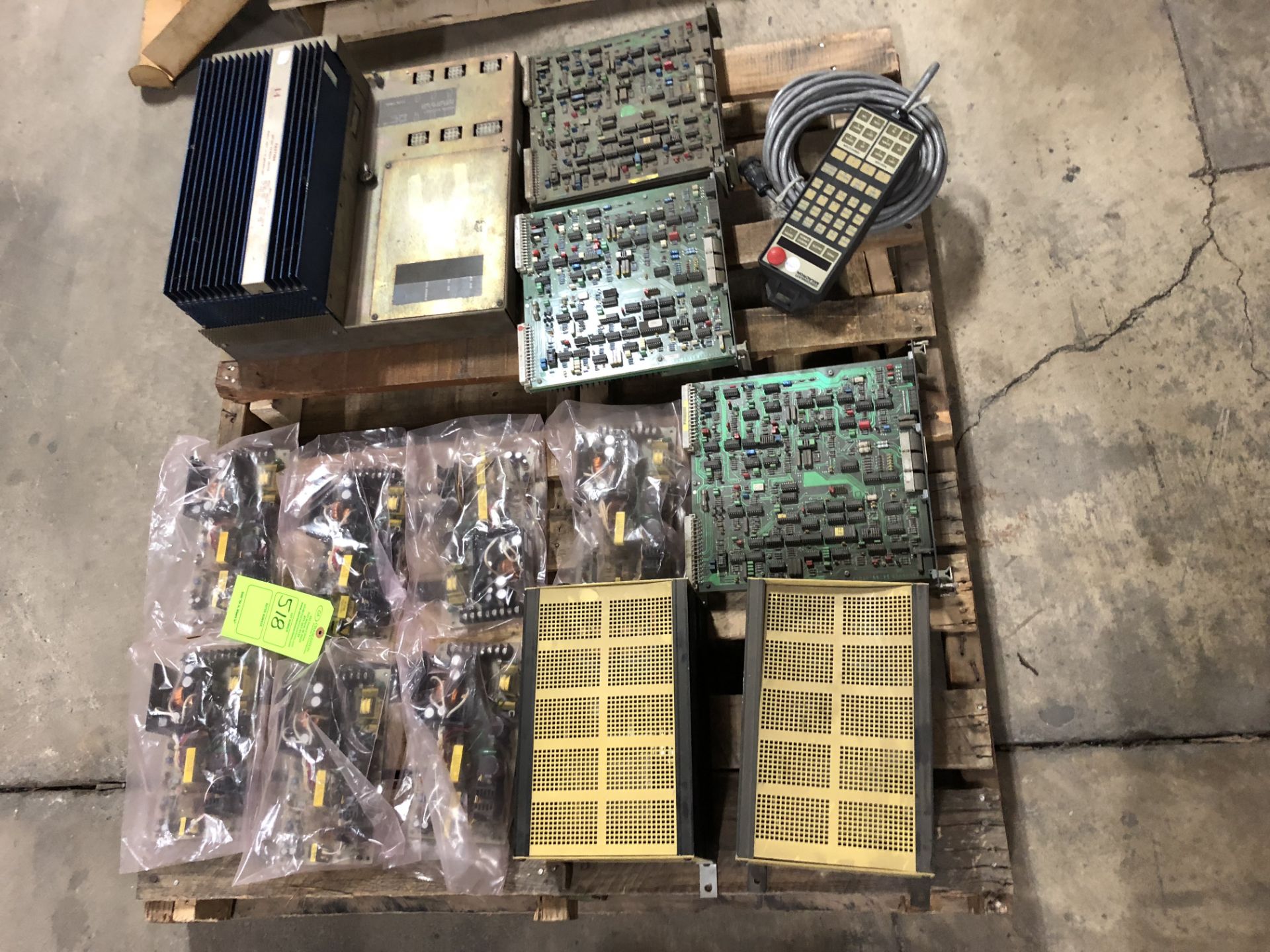 ACOPIAN POWER SUPPLIES; ASSORTED CONTROL BOARDS; CINCINNATI MILACRON CONTROL 3-242-1879A