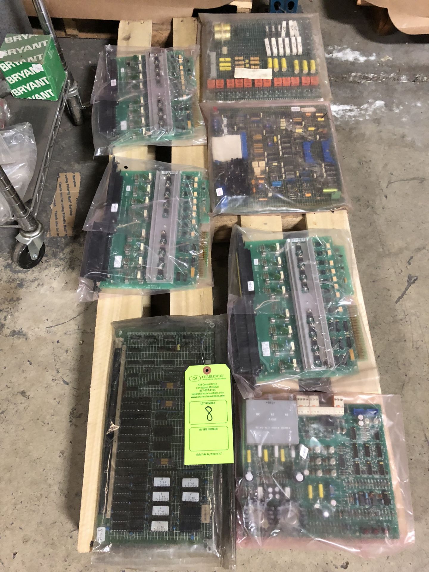 ASSORTED PLC CONTROL BOARDS