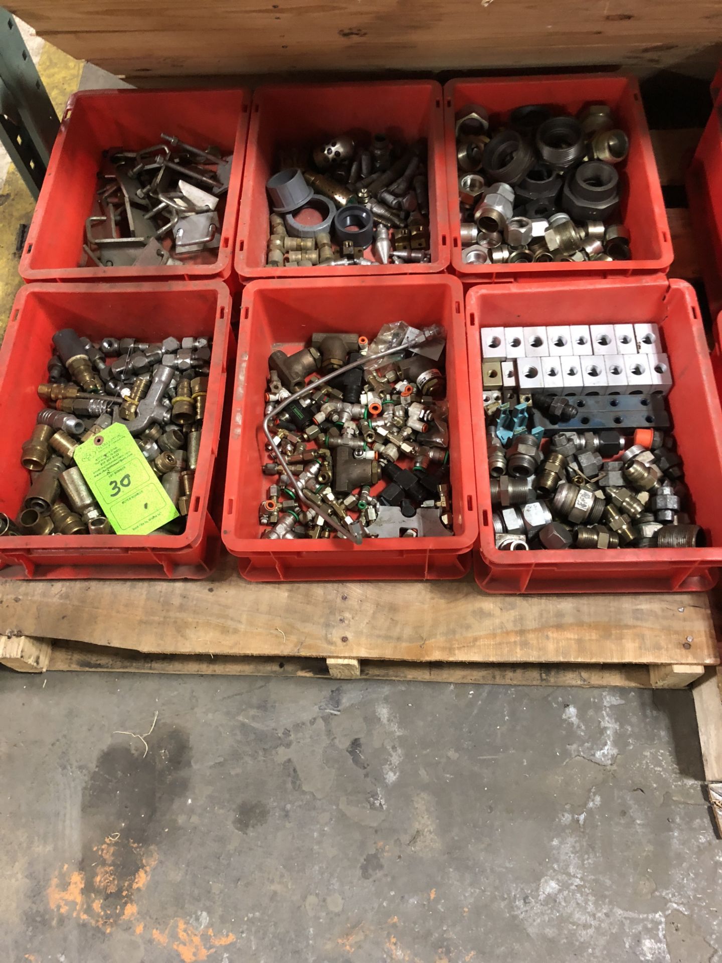 ASSORTED PLANT SUPPORT; HYD PNEUMATIC FITTNGS