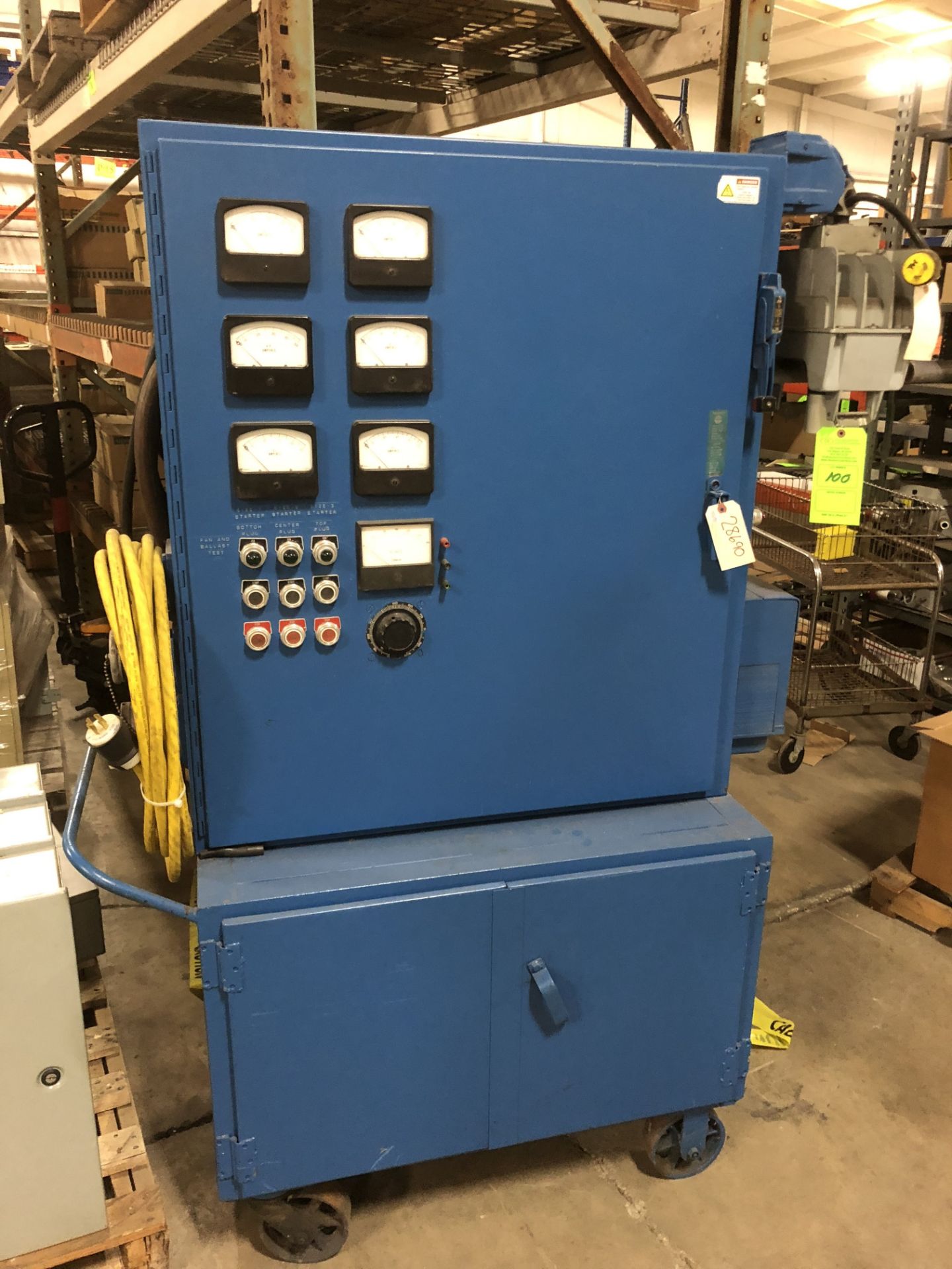 GE LOAD TESTER FOR ELECTRIC MOTOR