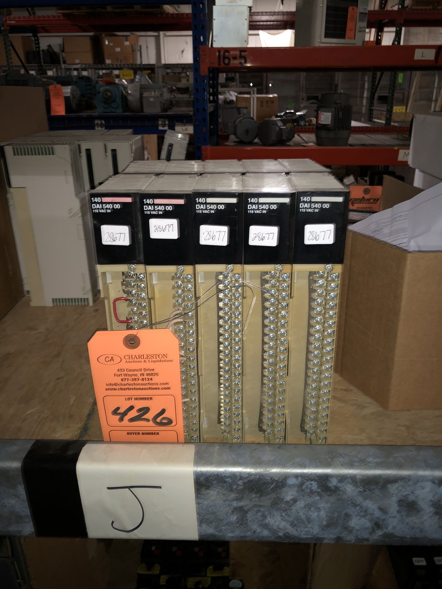 (10) AEG SCHNEIDER AUTOMATION TSX QUANTUM 115V PLC CARD; 140DAI54000