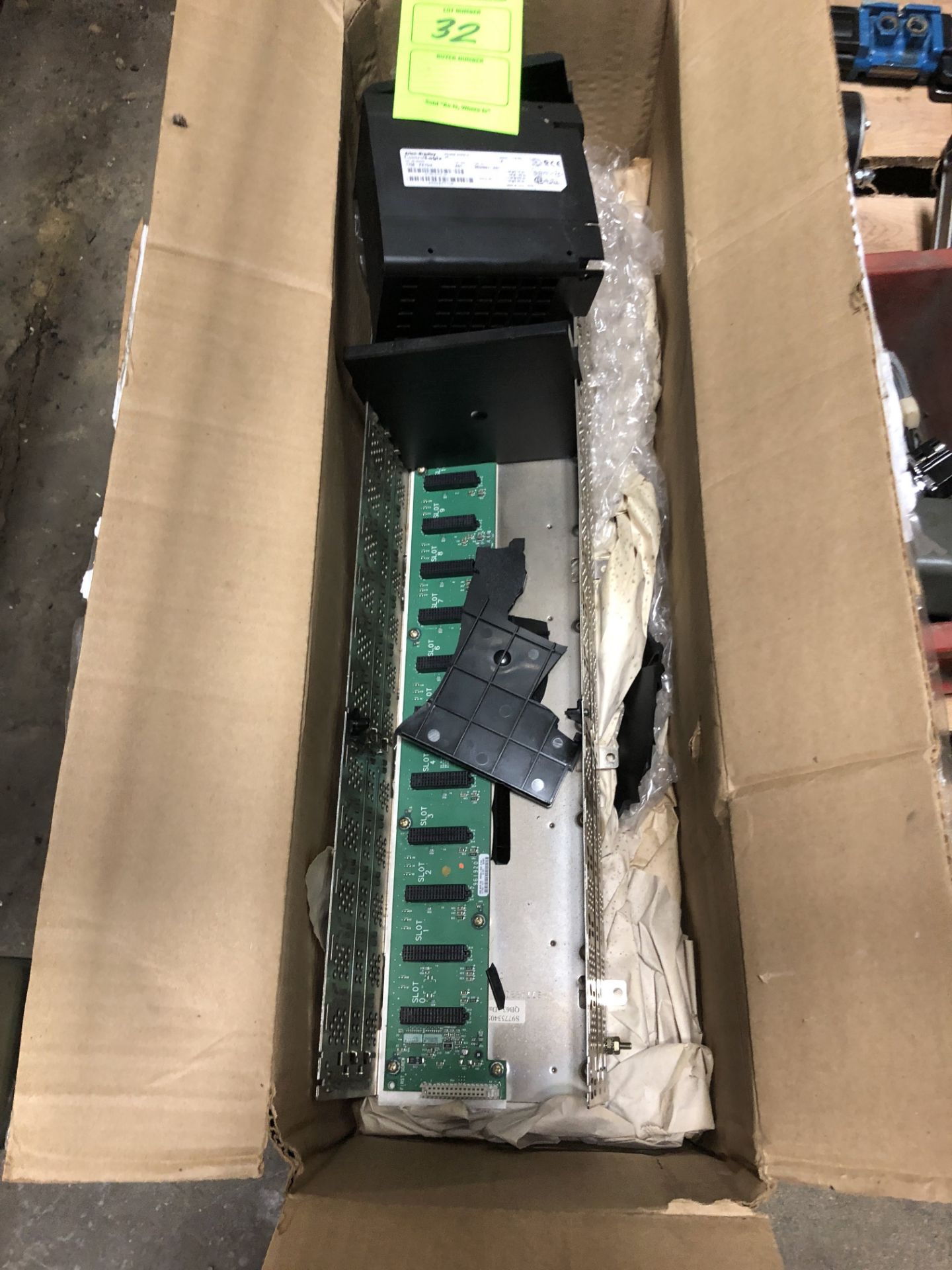 ALLEN BRADLEY CONTROL LOGIX POWER SUPPLY CAT#1756-PA75A; ASSORTED VALVES; HONEYWELL MODUTROL IV