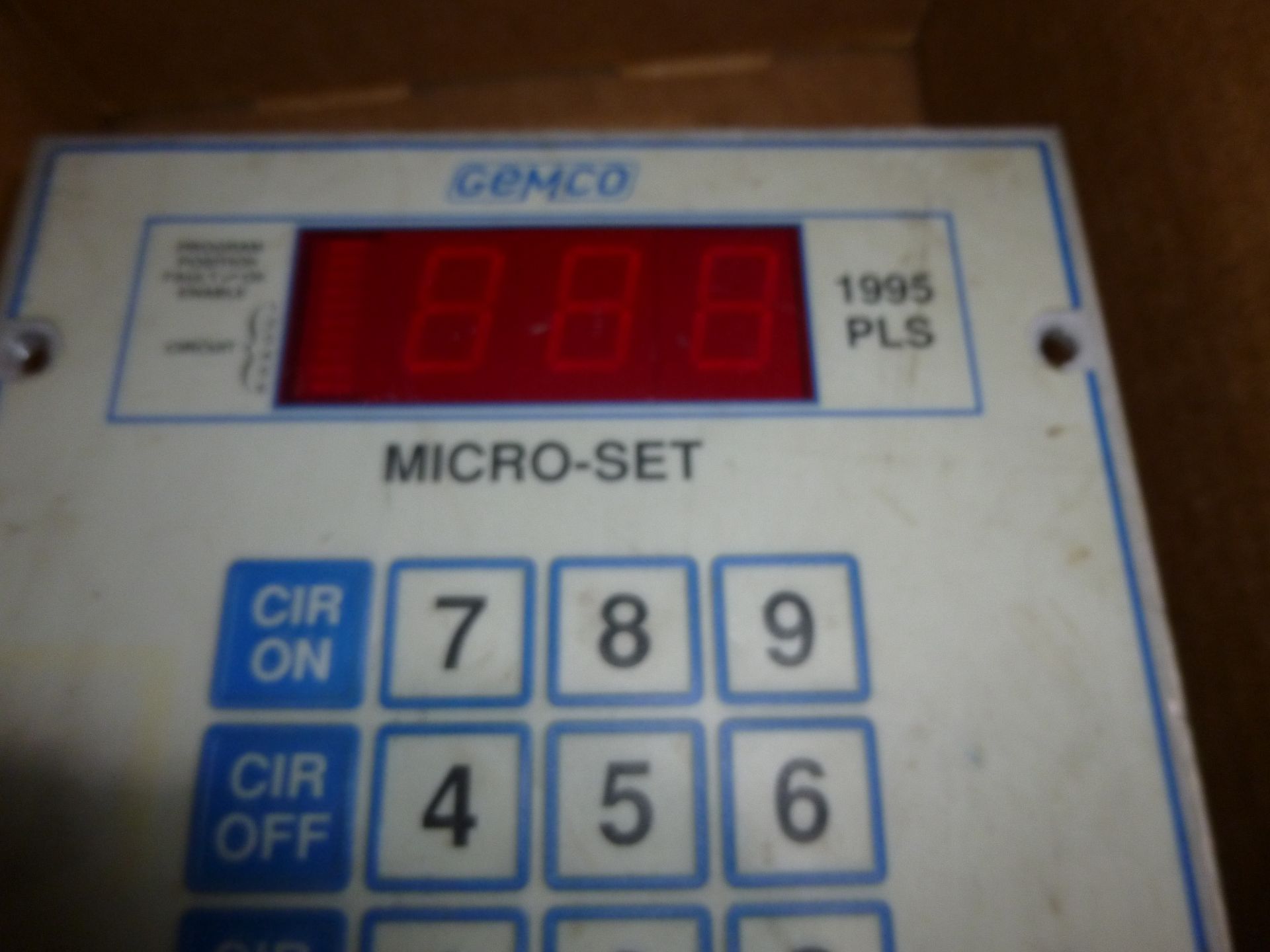 Gemco Micro-Set Model 1995 PLS, used, as always with Brolyn LLC auctions, all lots can be picked - Image 2 of 2