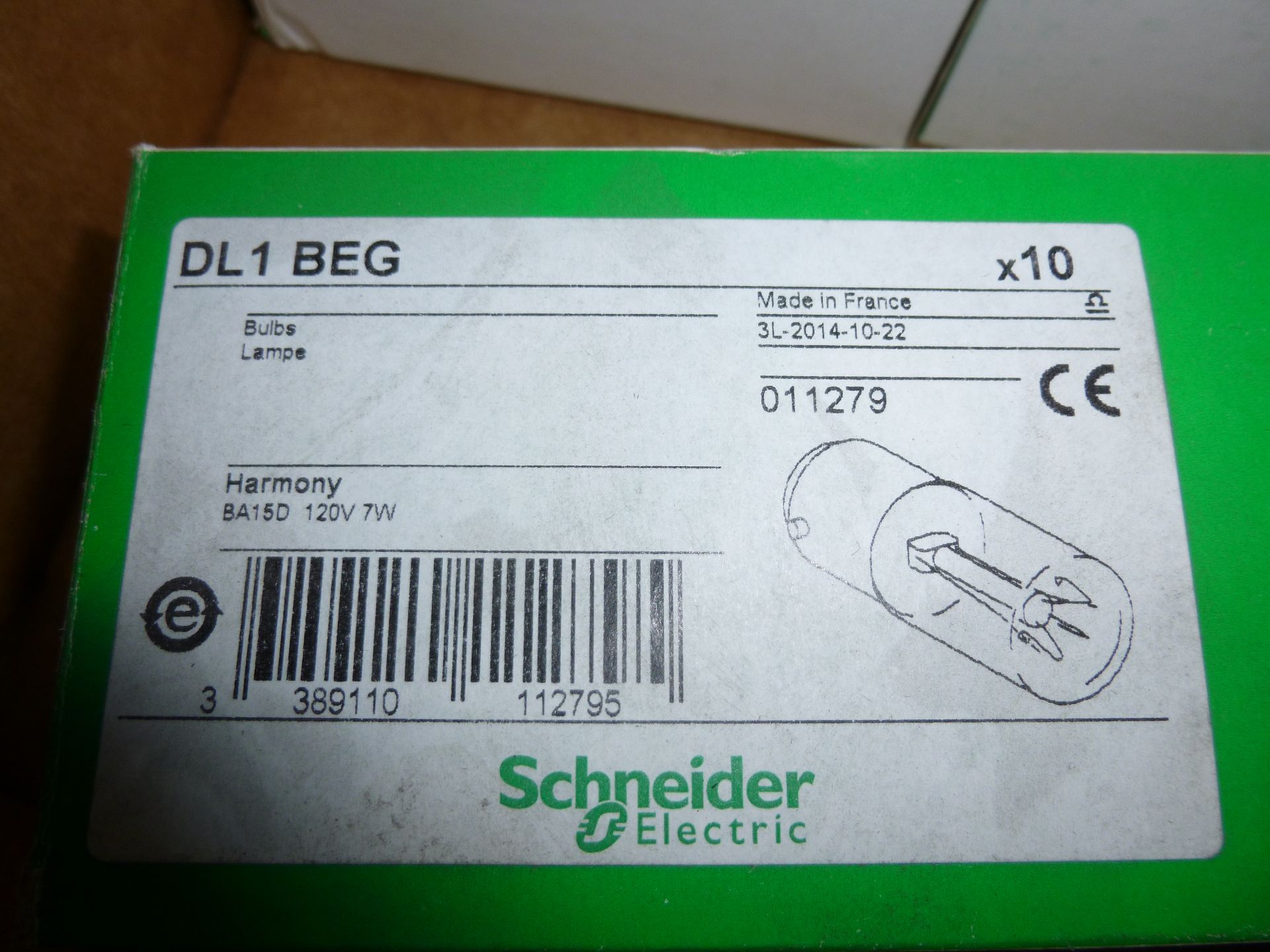 Qty 4 Schneider Electric model XVB-C38 new in box, Qty 1 DL1-BEG, new, as always with Brolyn LLC - Image 3 of 3