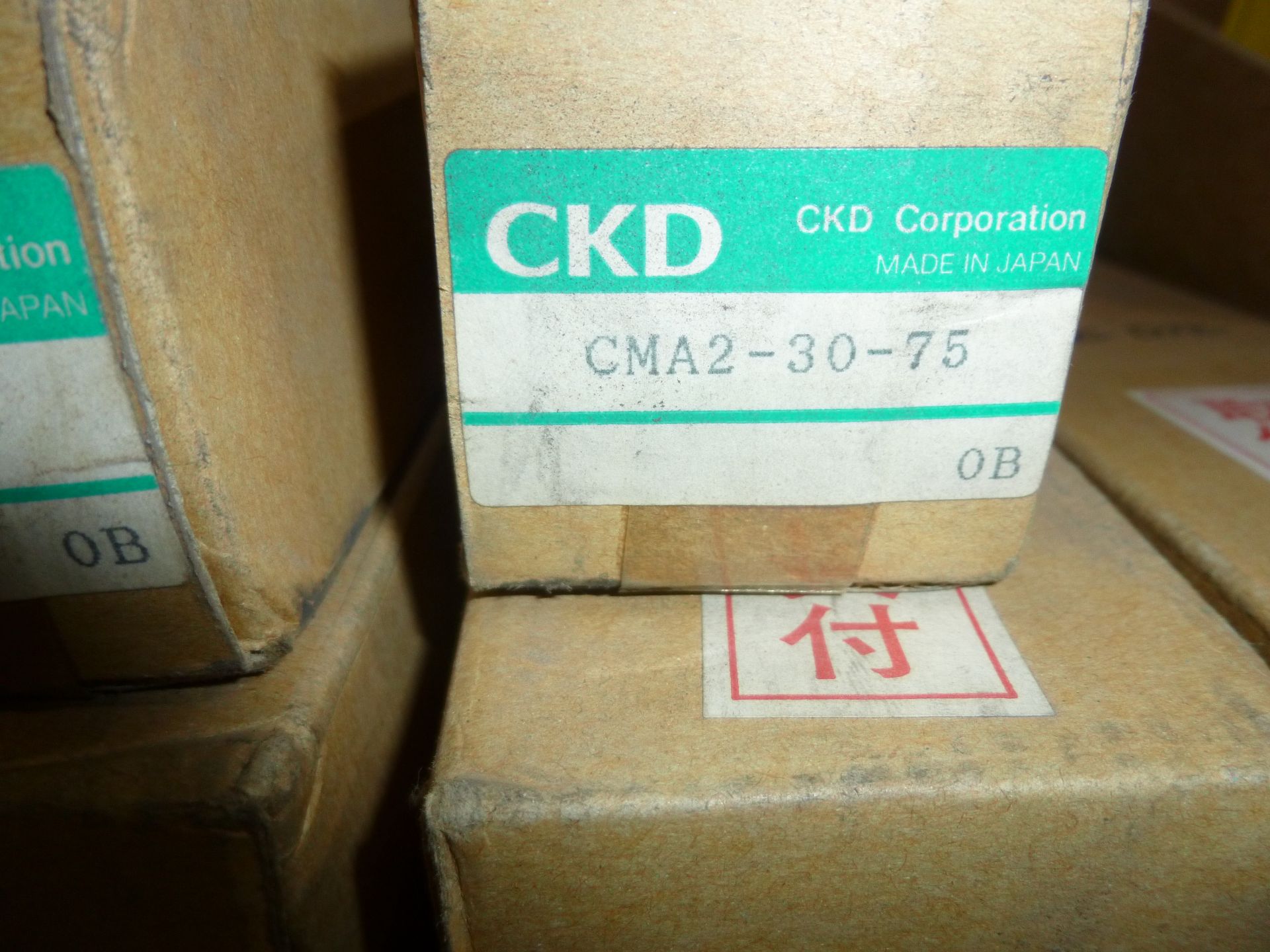 Qty 5 CKD cylinders, (2) CMA2-30-75, (2) CMA2-40-150, (1) CMA2-40-50, as always with Brolyn LLC - Image 2 of 4