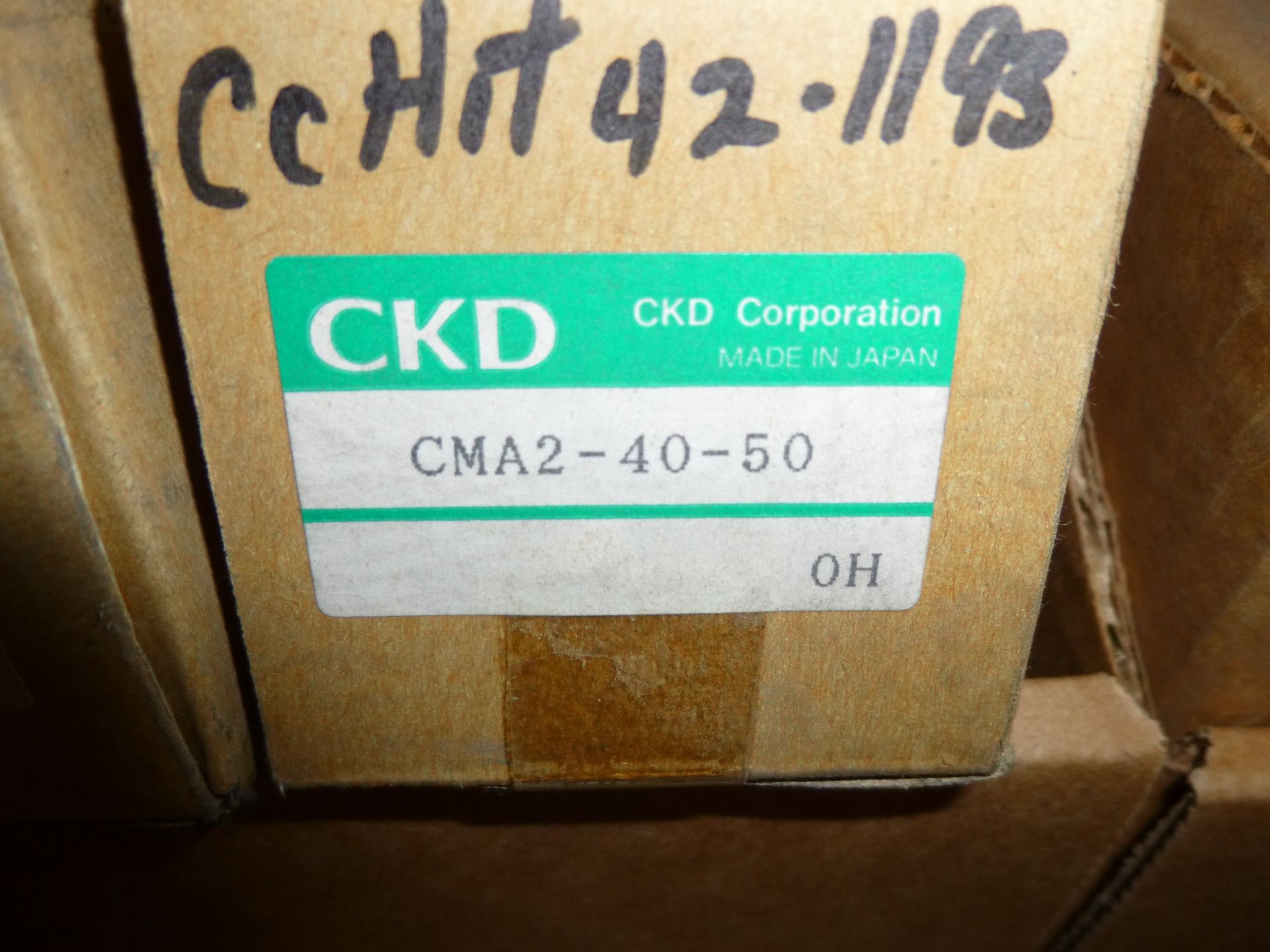 Qty 5 CKD cylinders, (2) CMA2-30-75, (2) CMA2-40-150, (1) CMA2-40-50, as always with Brolyn LLC - Image 3 of 4