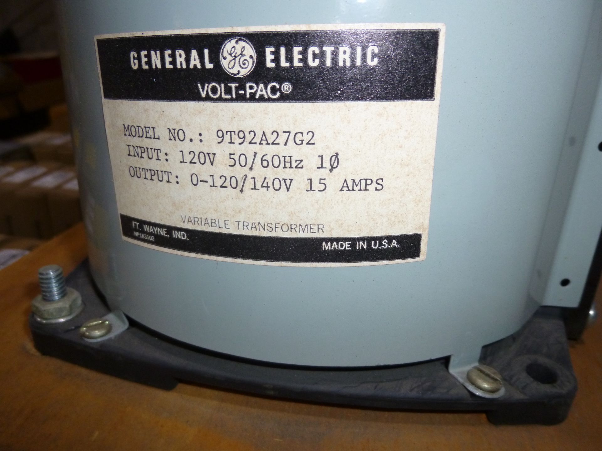 GE Volt-Pac Model 9T92A27G2, new in box, as always with Brolyn LLC auctions, all lots can be - Image 2 of 2