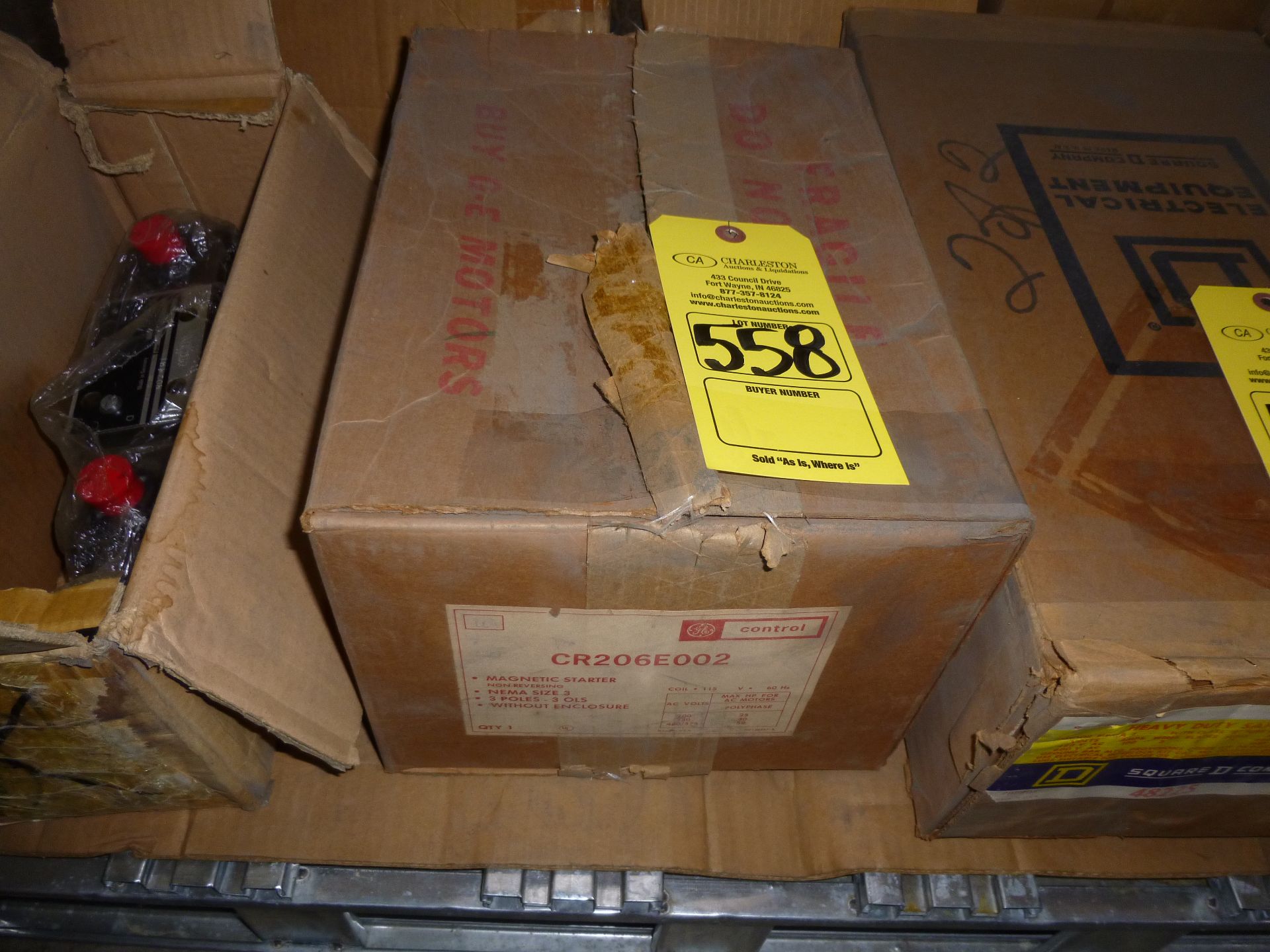 GE Controls Model CR206E002, new in box, as always with Brolyn LLC auctions, all lots can be
