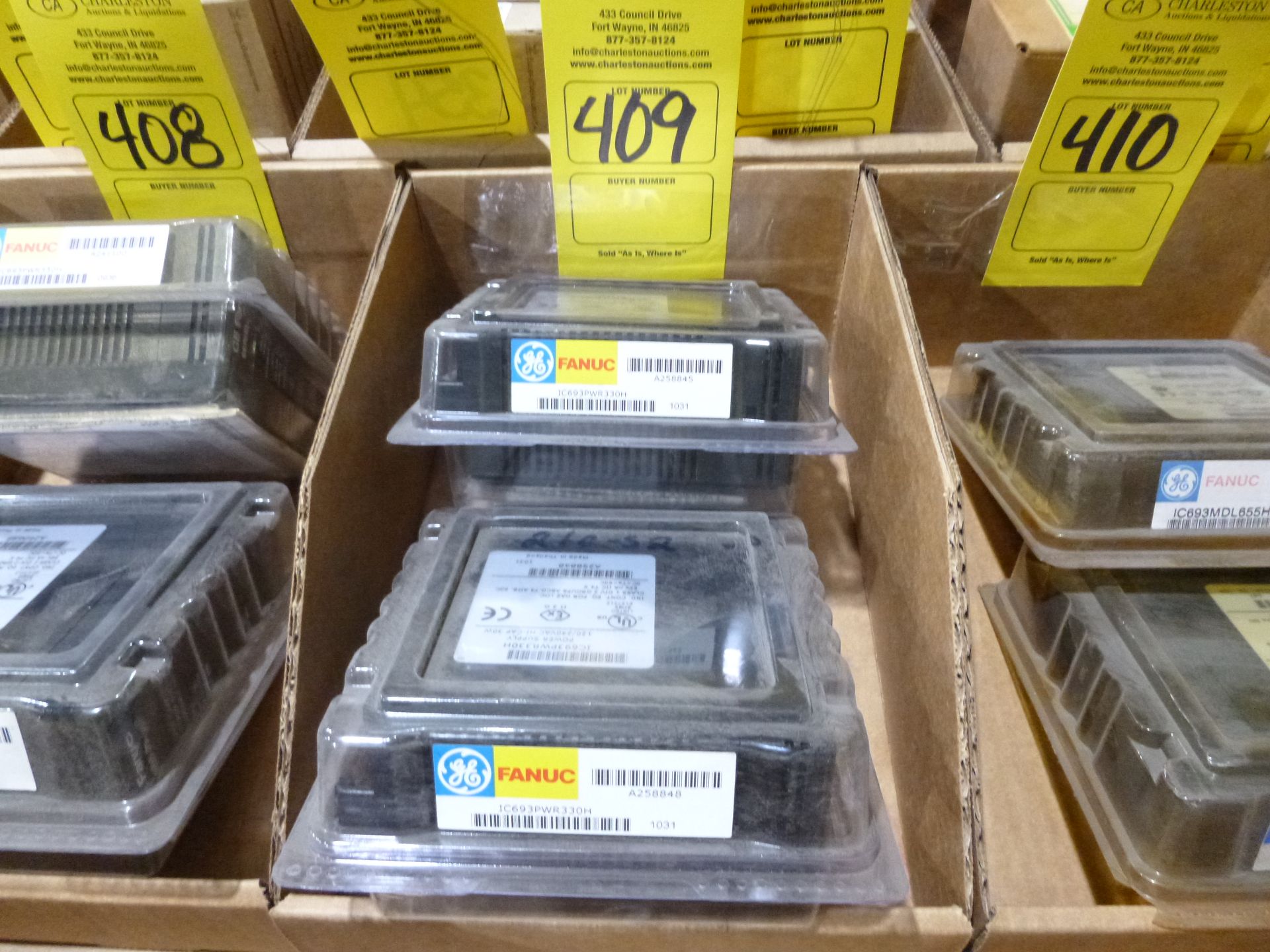 Qty 2 GE Fanuc IC693PWR330H, as always with Brolyn LLC auctions, all lots can be picked up from