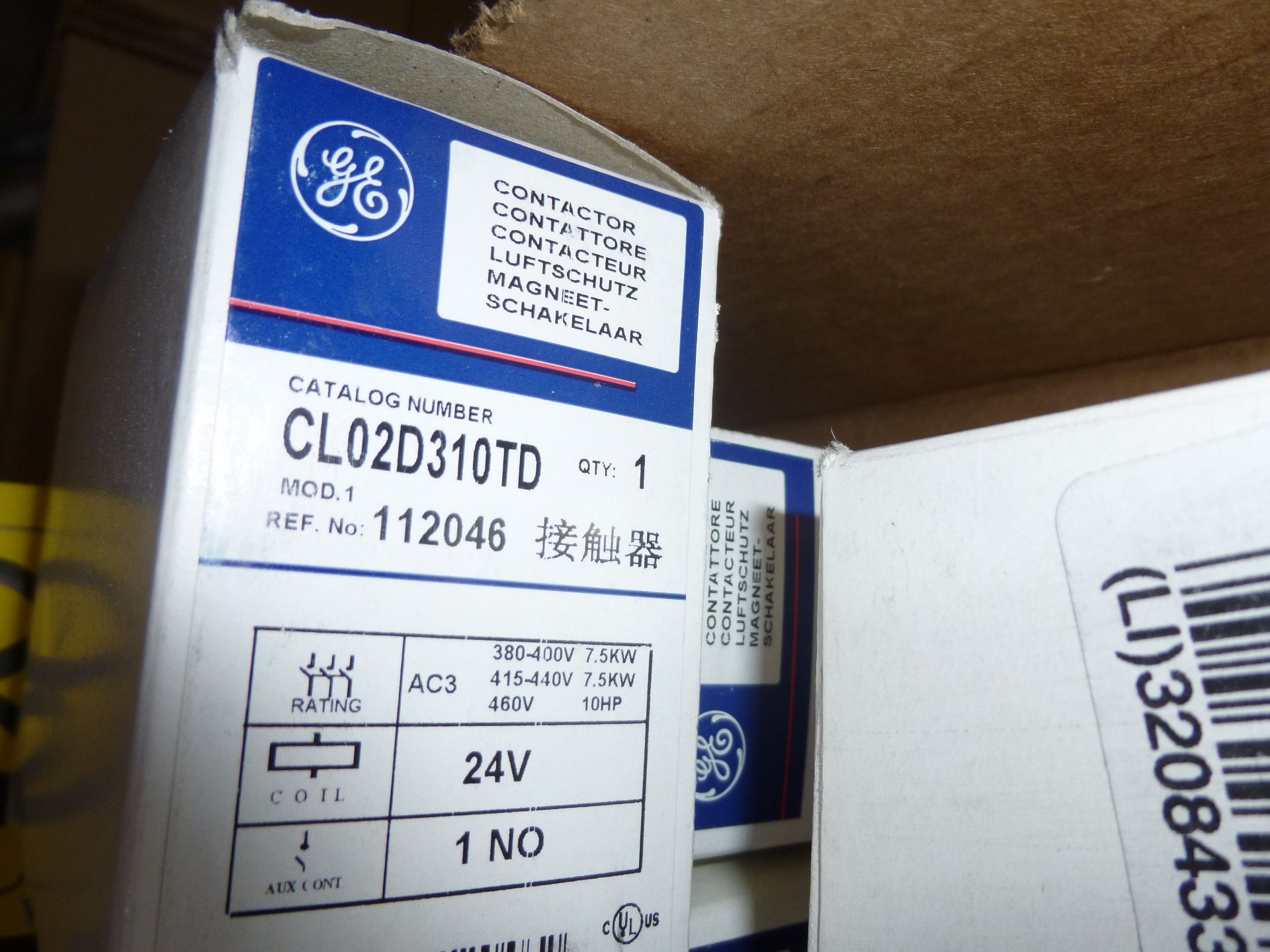 Qty 5 GE contactor CL02D310TD, new in boxes, as always with Brolyn LLC auctions, all lots can be - Image 2 of 2