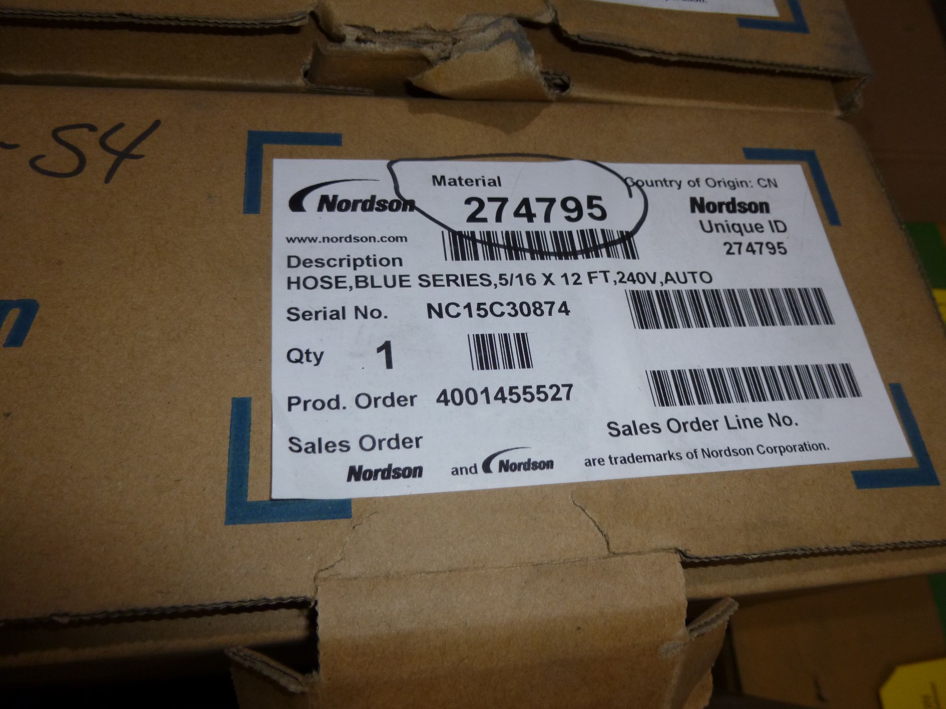 Nordson 12ft hose assembly Model 274795, new in box, as always with Brolyn LLC auctions, all lots - Bild 2 aus 2
