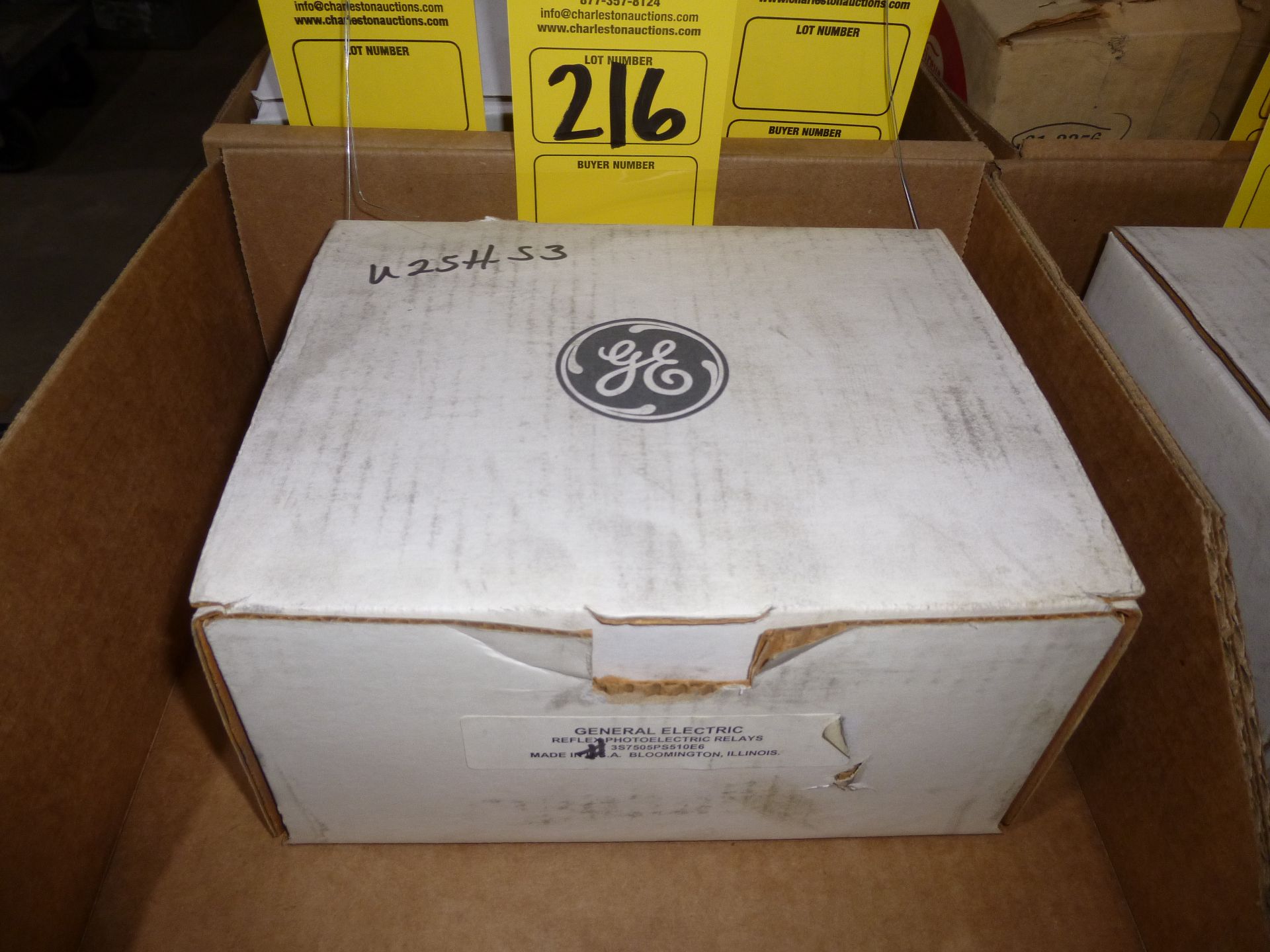GE model 3S7505PS510E6, new in box, as always with Brolyn LLC auctions, all lots can be picked up