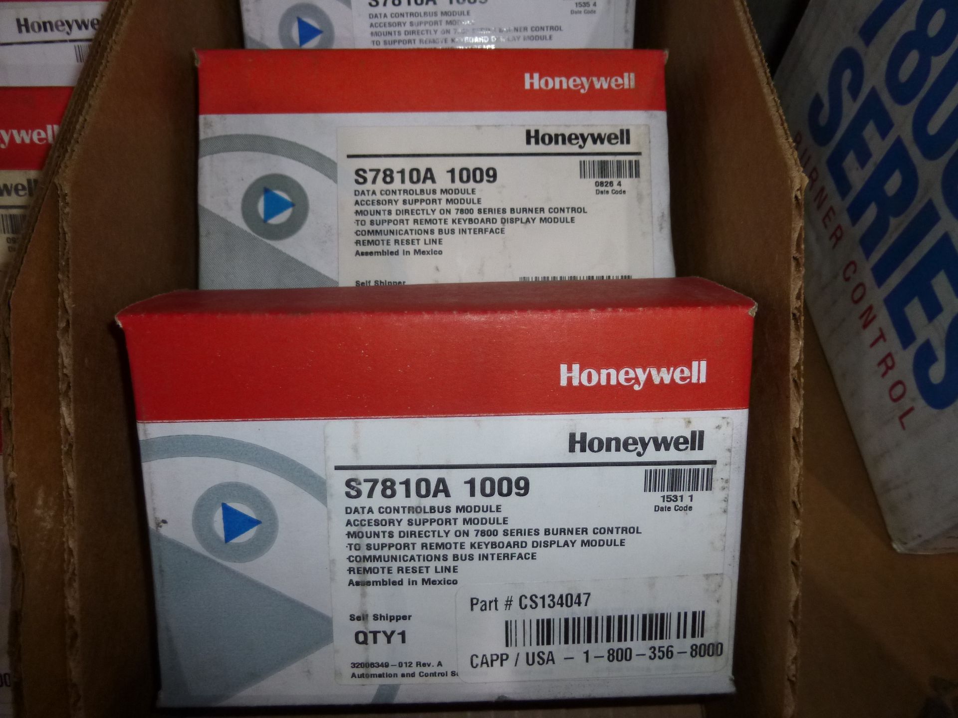 Qty 3 Honeywell Data control bus modules part number S7810A-1009 new, as always with Brolyn LLC - Image 2 of 2