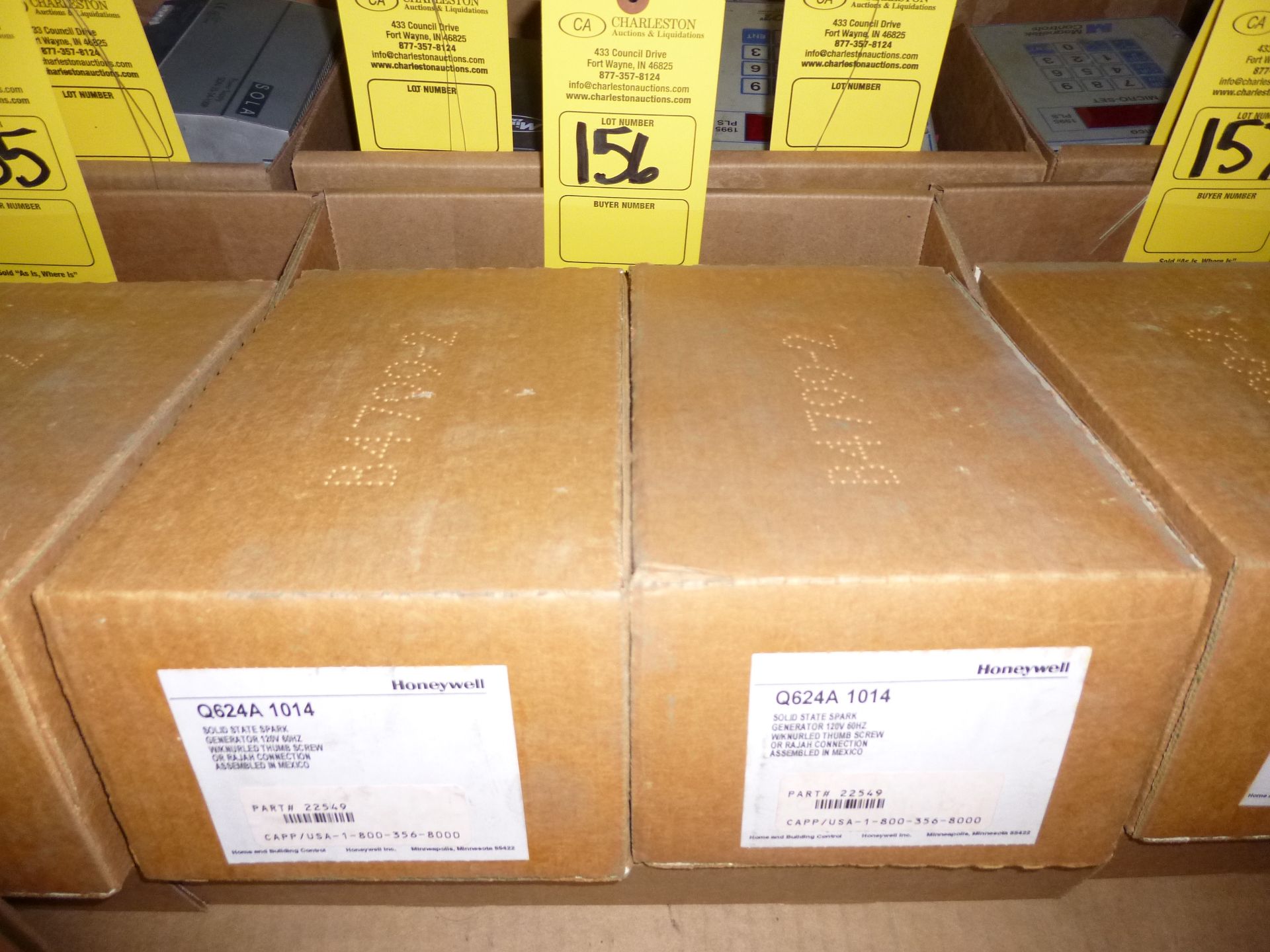 Qty 2 Honeywell Q624A-1014, new in boxes, as always with Brolyn LLC auctions, all lots can be picked