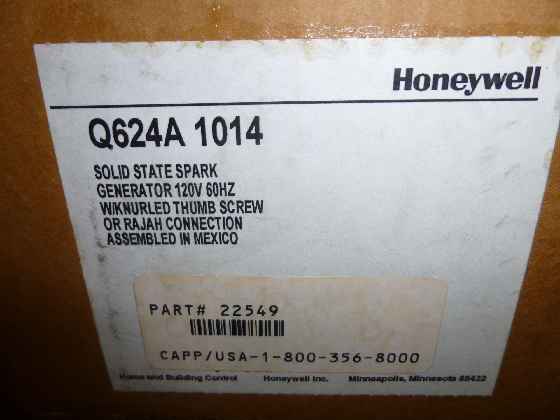 Qty 2 Honeywell Q624A-1014, new in boxes, as always with Brolyn LLC auctions, all lots can be picked - Image 2 of 2
