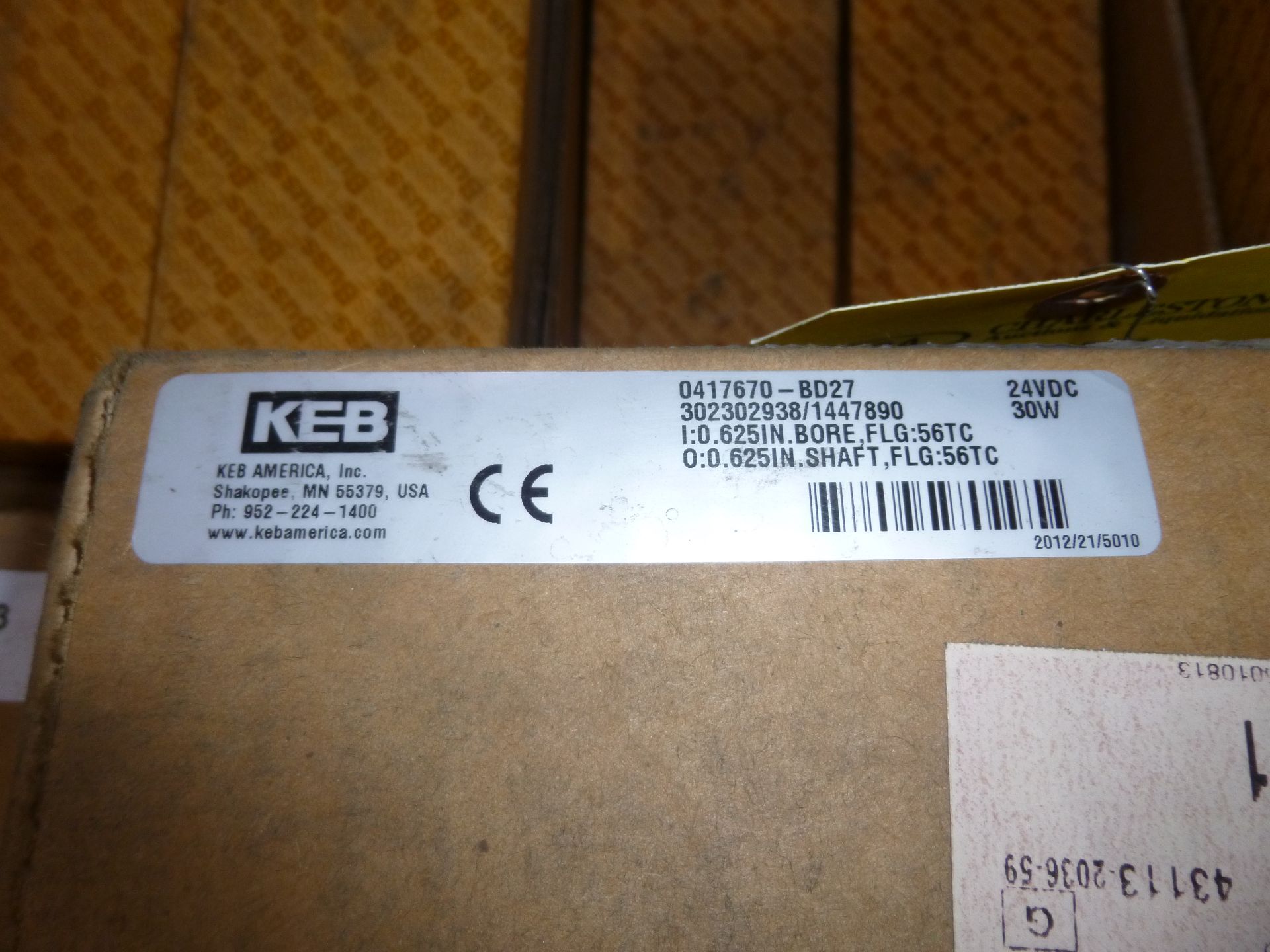 KEB 0417670-BD27, new in box, as always with Brolyn LLC auctions, all lots can be picked up from - Image 2 of 2