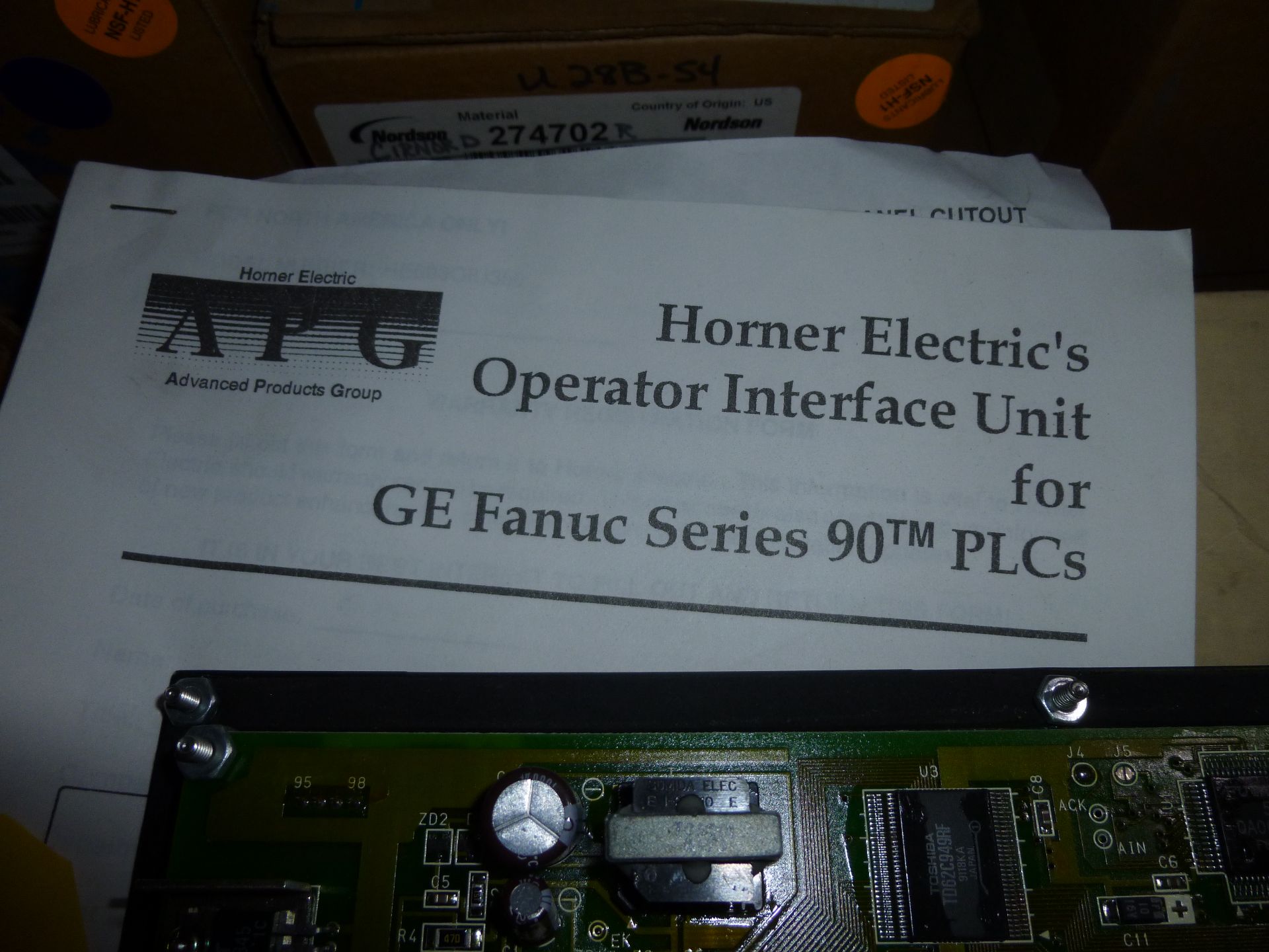 Horner Electric Model HE693OIU350 interface made for GE Fanuc 90 series systems, new in box, as - Image 2 of 3