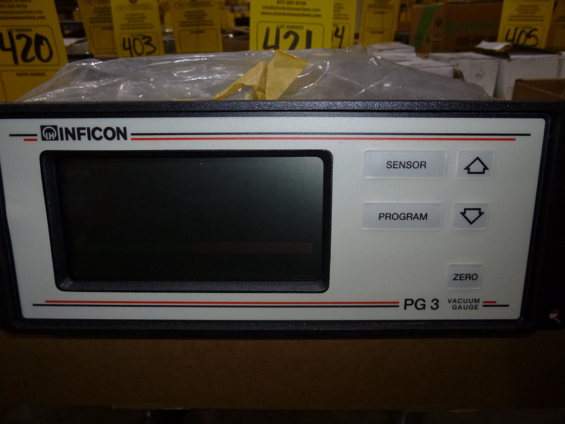 Inficon Model PG3 vacuum gauge, new without box, as always with Brolyn LLC auctions, all lots can be - Image 2 of 2