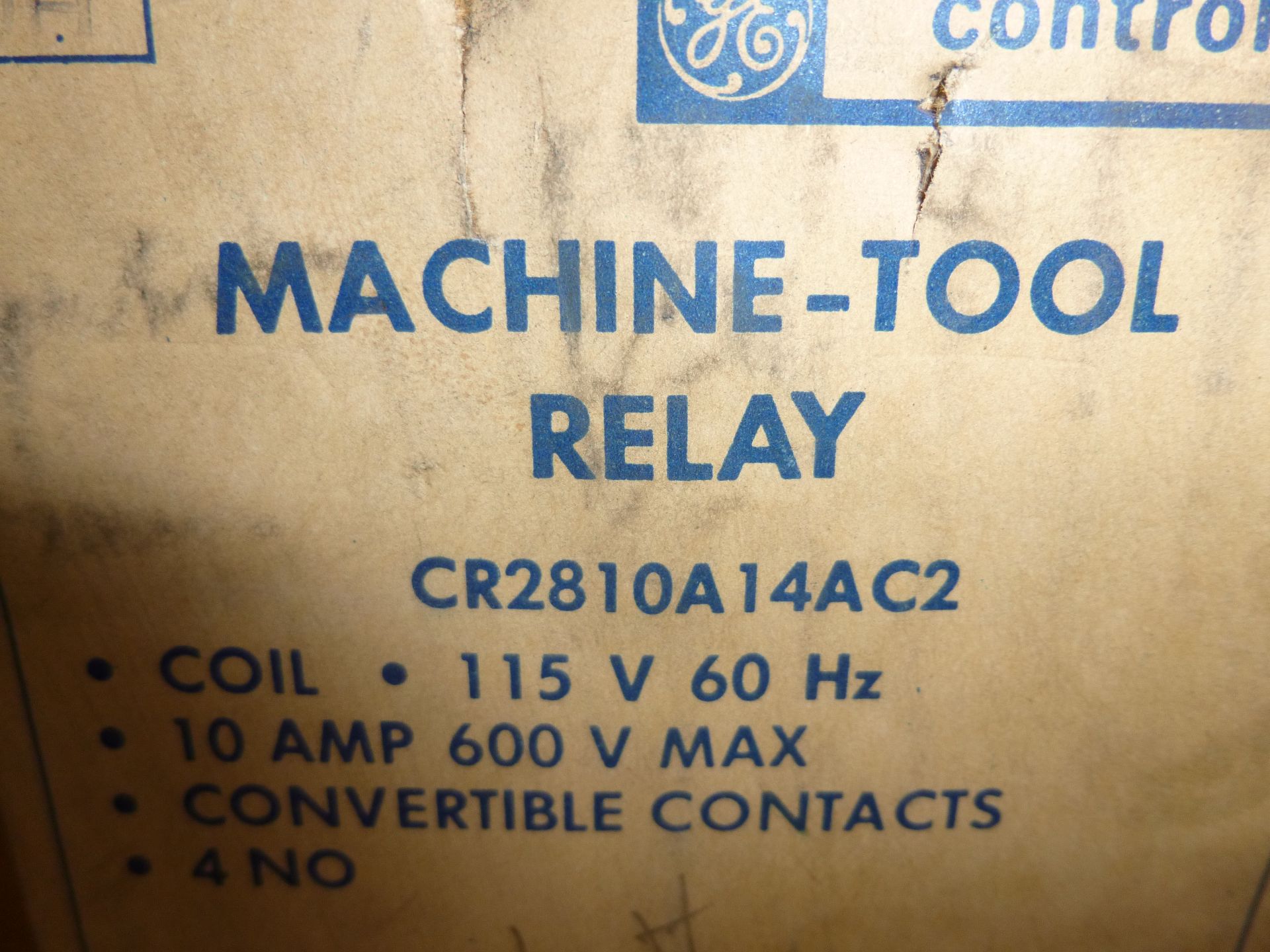 Qty 2 GE machine tool relays, part CR2810A14AA2, and part CR2810A14AC2, new in boxes, as always with - Image 3 of 3