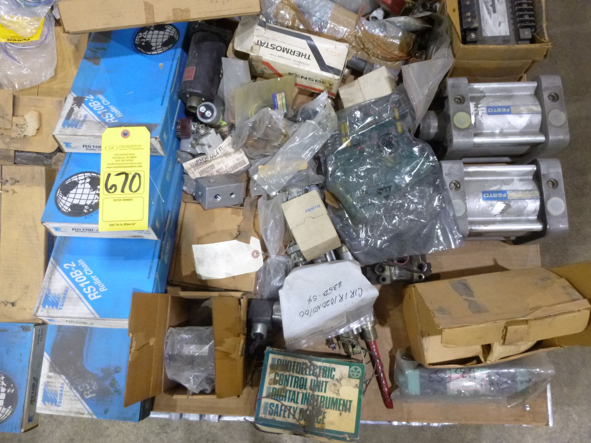 Pallet of assorted electrical and maintenance repair parts, as always with Brolyn LLC auctions, - Image 5 of 5