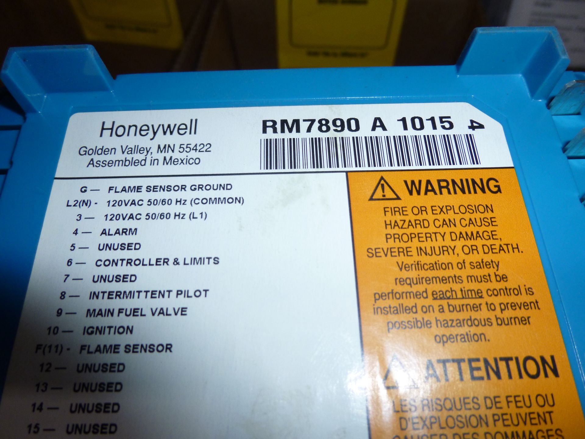 Honeywell Rm7890-A-1015, as always with Brolyn LLC auctions, all lots can be picked up from - Image 2 of 2