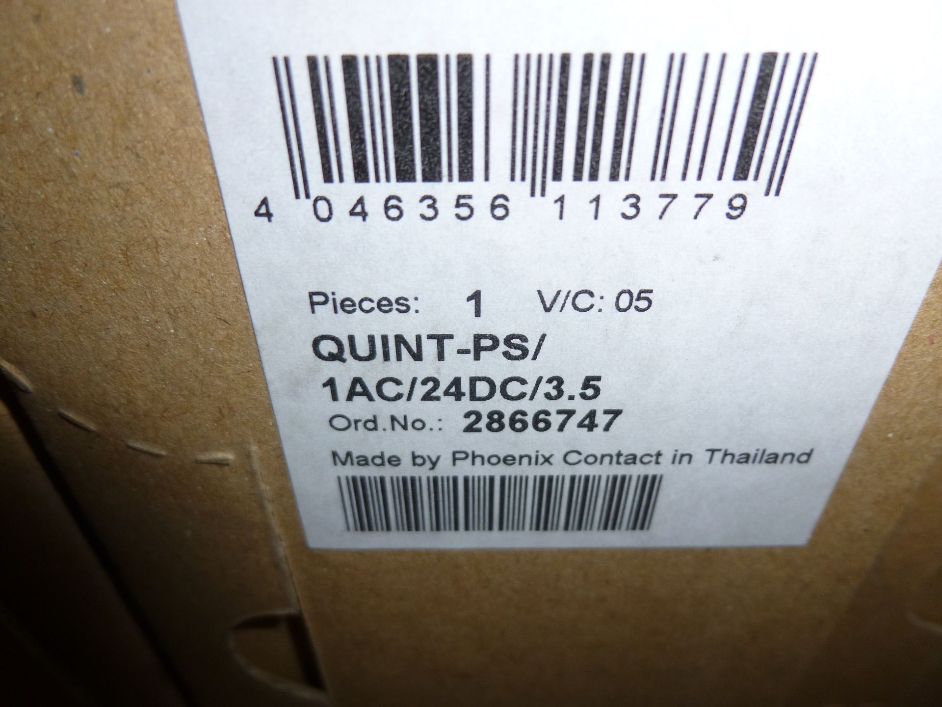 Qty 3 Phoenix Contact Power Supplies Model 1AC/24DC/3.5 new in boxes, as always with Brolyn LLC - Image 2 of 2