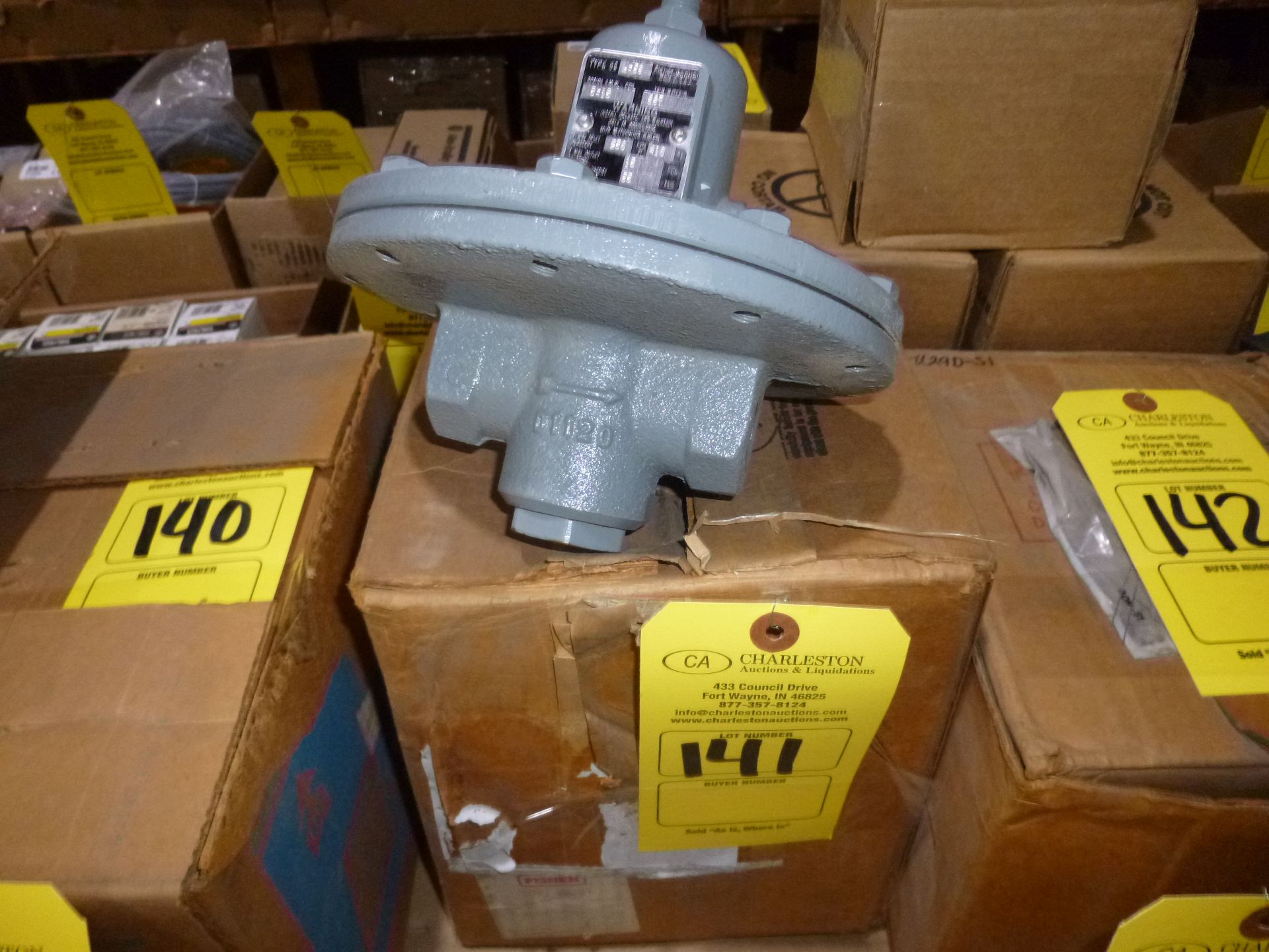 Fisher Controls Valve, Model Type 95L-39, new in box, as always with Brolyn LLC auctions, all lots