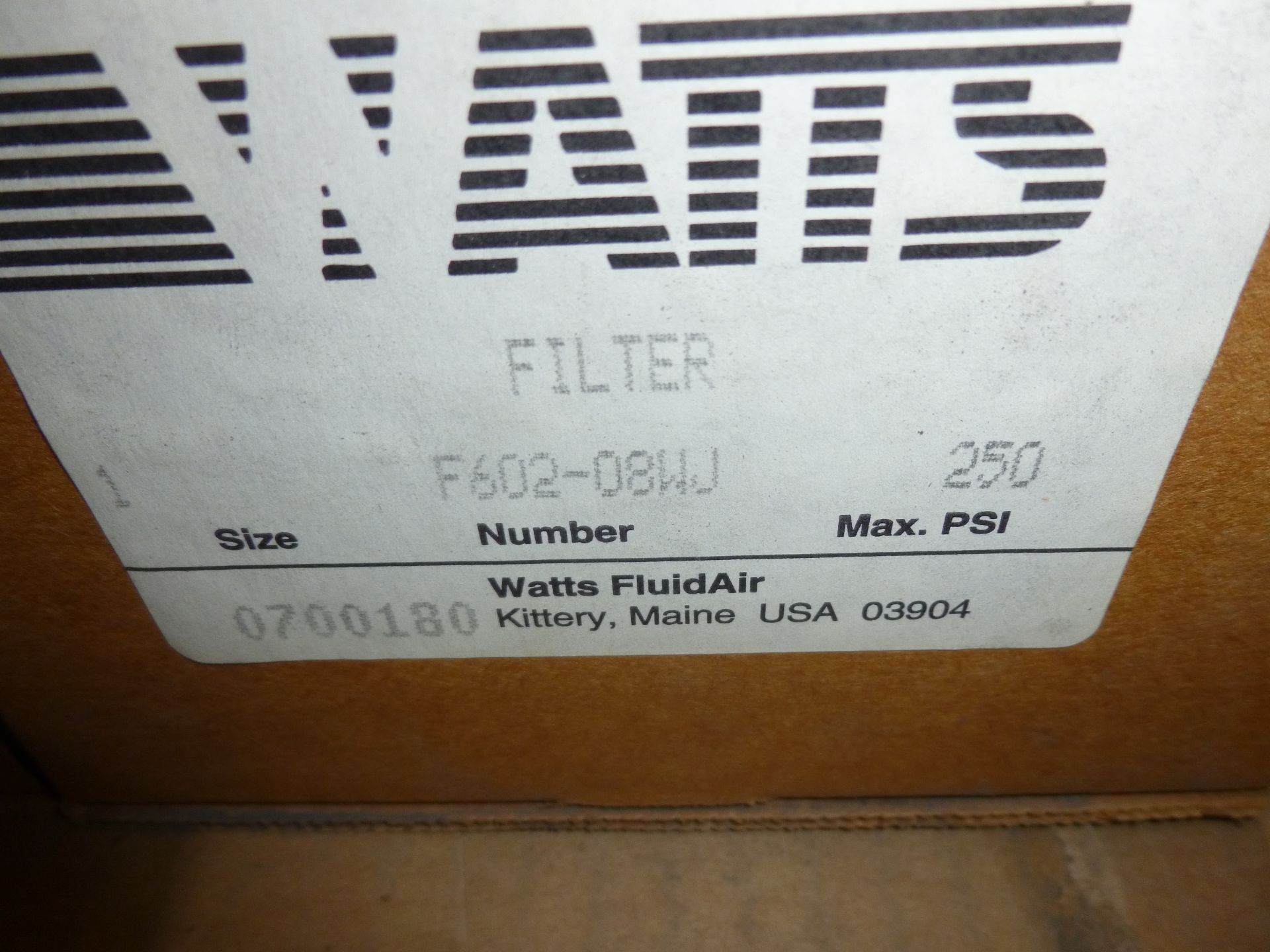 Watts assembly, model F602-08WJ, new in box, as always with Brolyn LLC auctions, all lots can be - Image 2 of 2