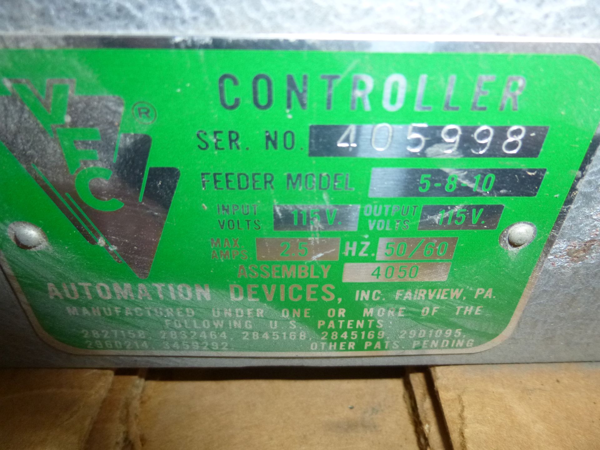VFC controller for feeder, model 5-8-10, new in box, as always with Brolyn LLC auctions, all lots - Image 2 of 2