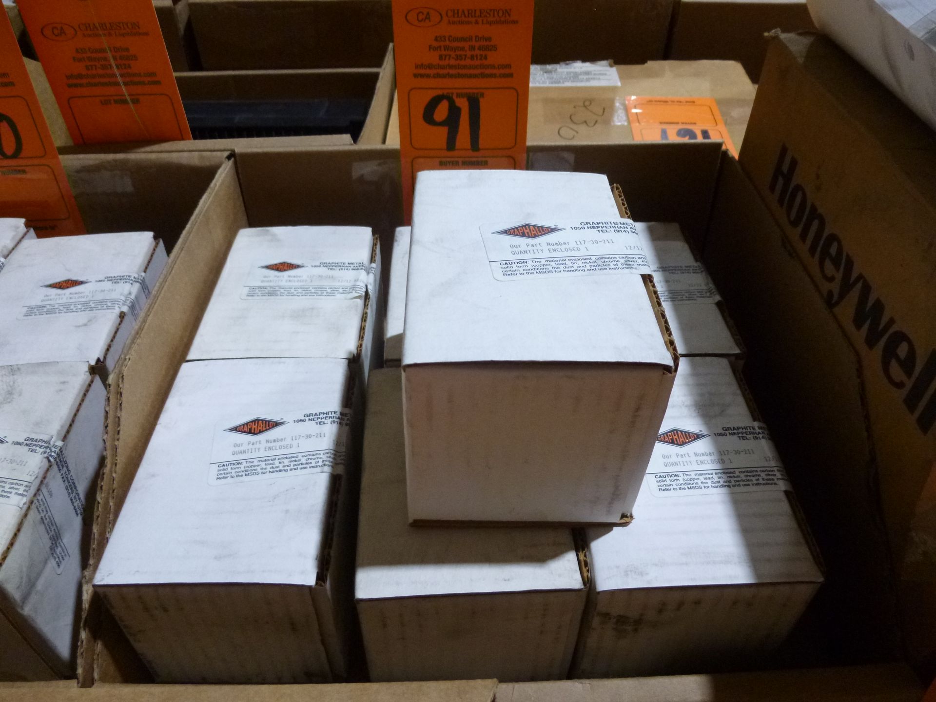 Qty 6 Graphalloy part number 117-30-211, new in boxes, as always with Brolyn LLC auctions, all
