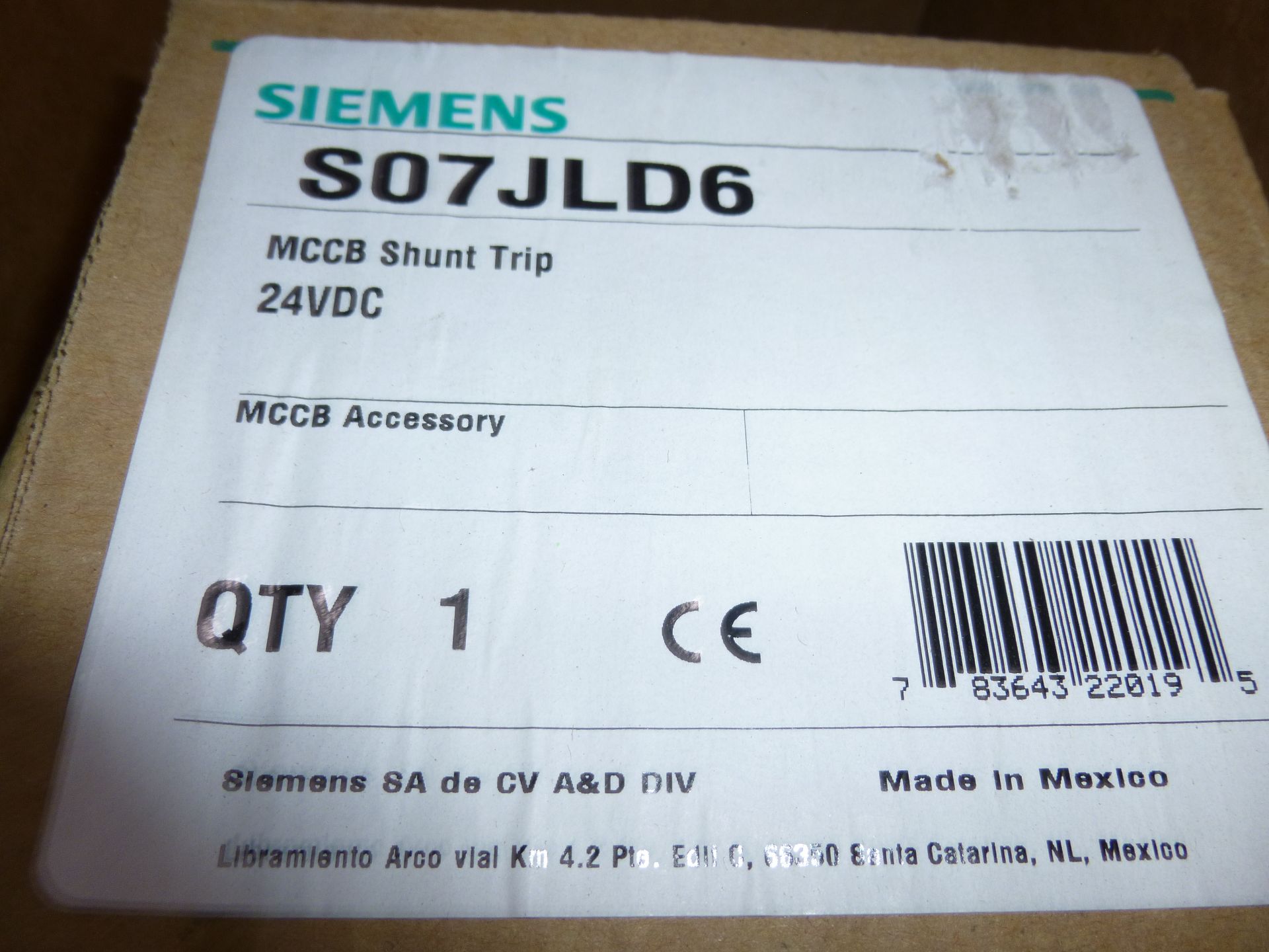 Siemens model S07JLD6, new in box, as always with Brolyn LLC auctions, all lots can be picked up - Image 2 of 2