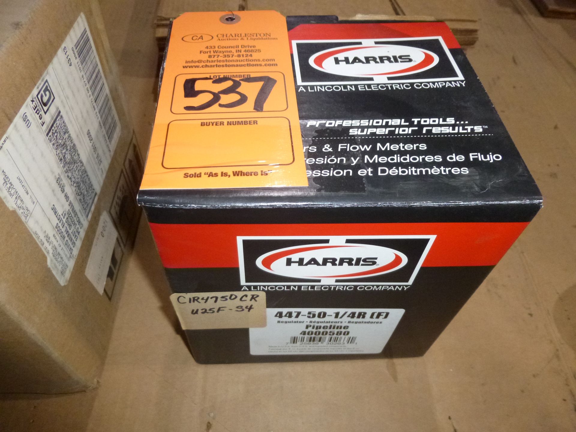 Harris gauge model 447-50-1/4r, new in box, as always with Brolyn LLC auctions, all lots can be