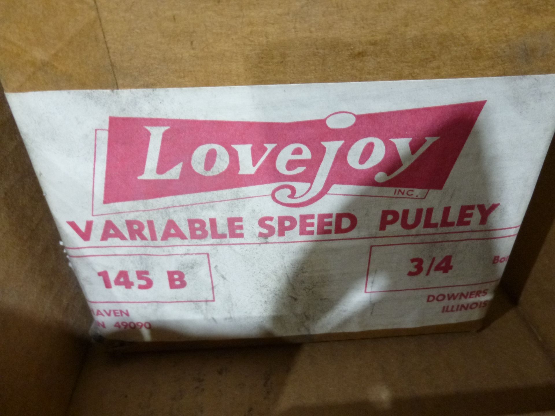 Lovejoy Model 145b, 3/4" new in box, as always with Brolyn LLC auctions, all lots can be picked up - Image 2 of 2