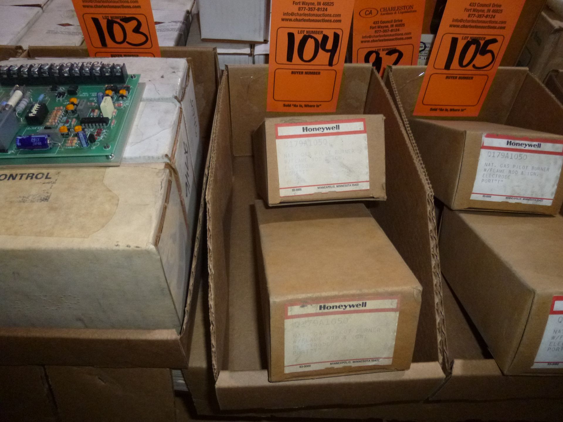 Qty 2 Honeywell, model Q179a1050, new in factory boxes, as always with Brolyn LLC auctions, all lots
