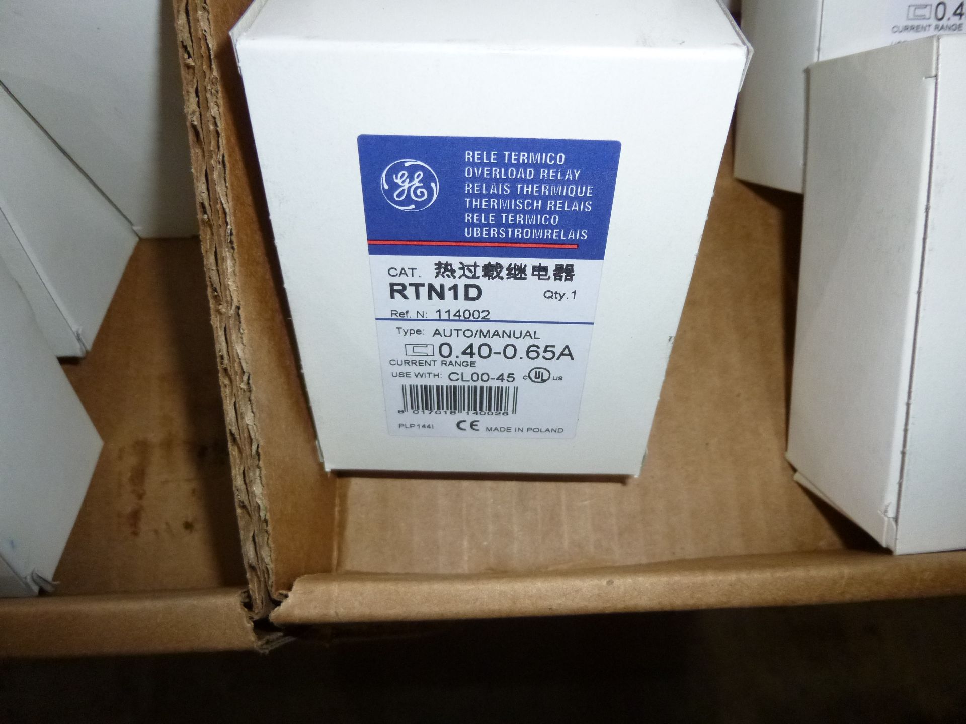 Qty 7 GE relay model RTN1D, new in boxes, as always with Brolyn LLC auctions, all lots can be picked - Image 2 of 2