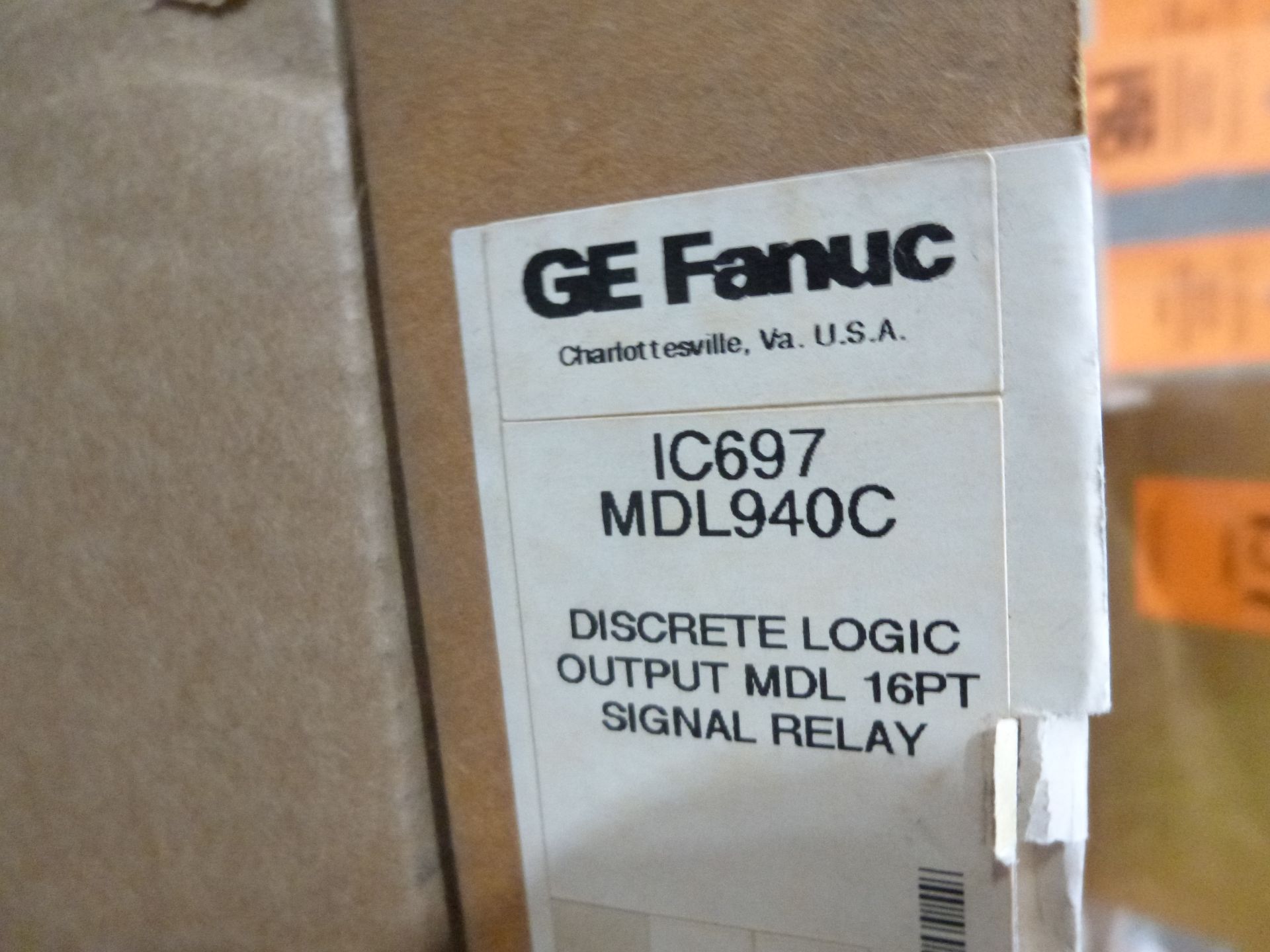 GE Fanuc model IC697MDL940C, in factory sealed box, as always with Brolyn LLC auctions, all lots can - Image 2 of 2