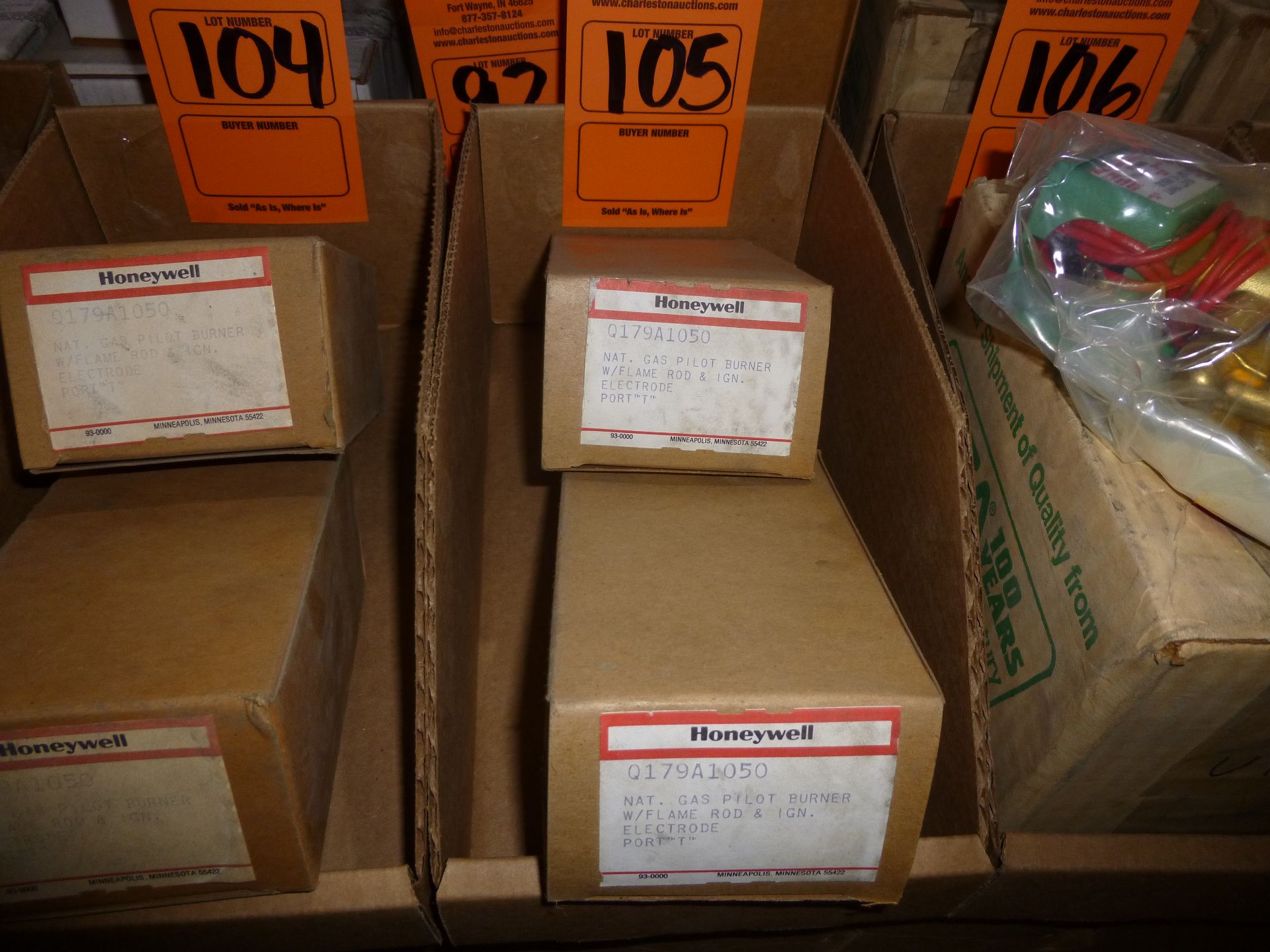 Qty 2 Honeywell, model Q179a1050, new in factory boxes, as always with Brolyn LLC auctions, all lots